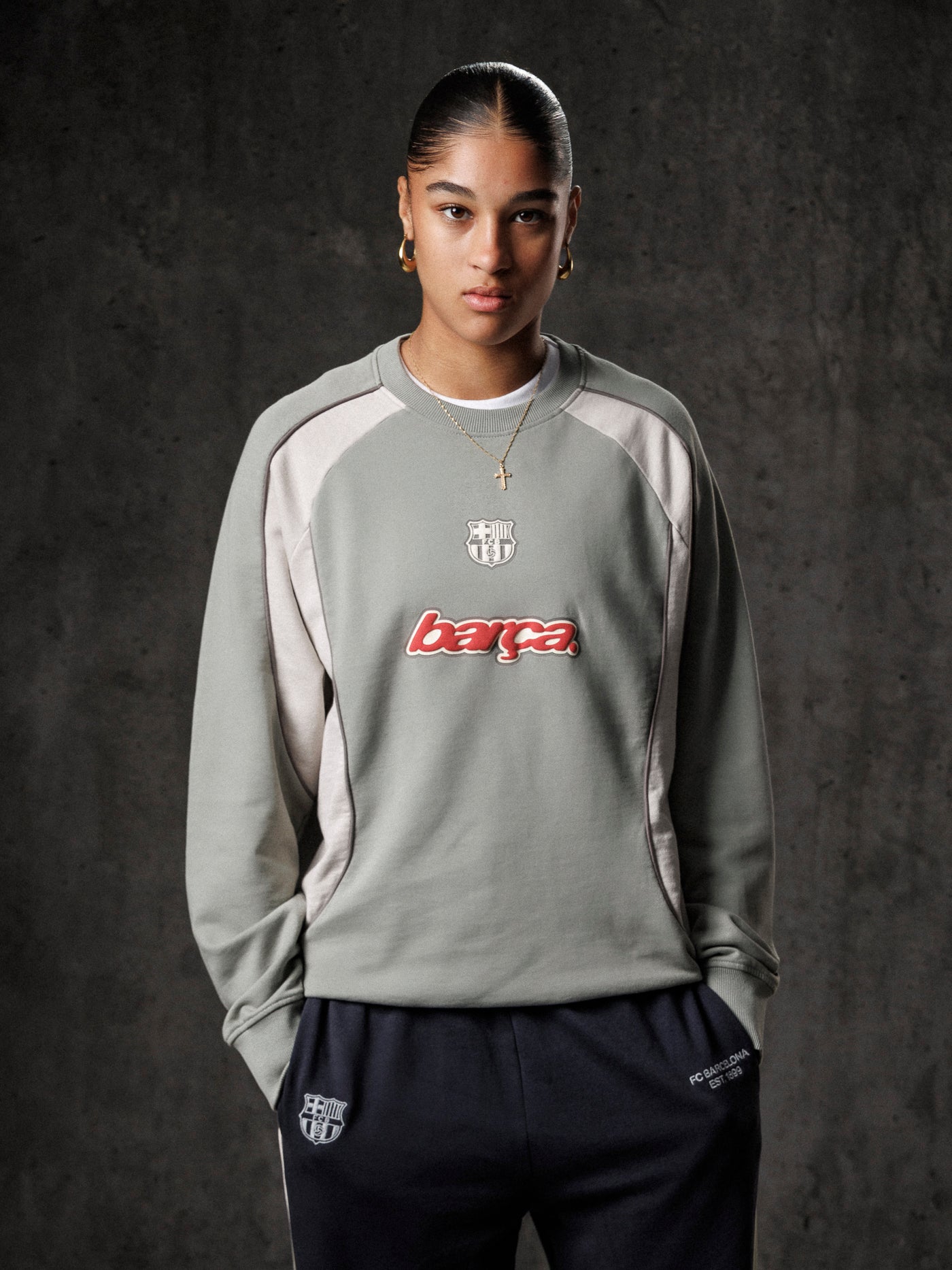 FC Barcelona Blue Aftermatch Crew – Barça Official Store