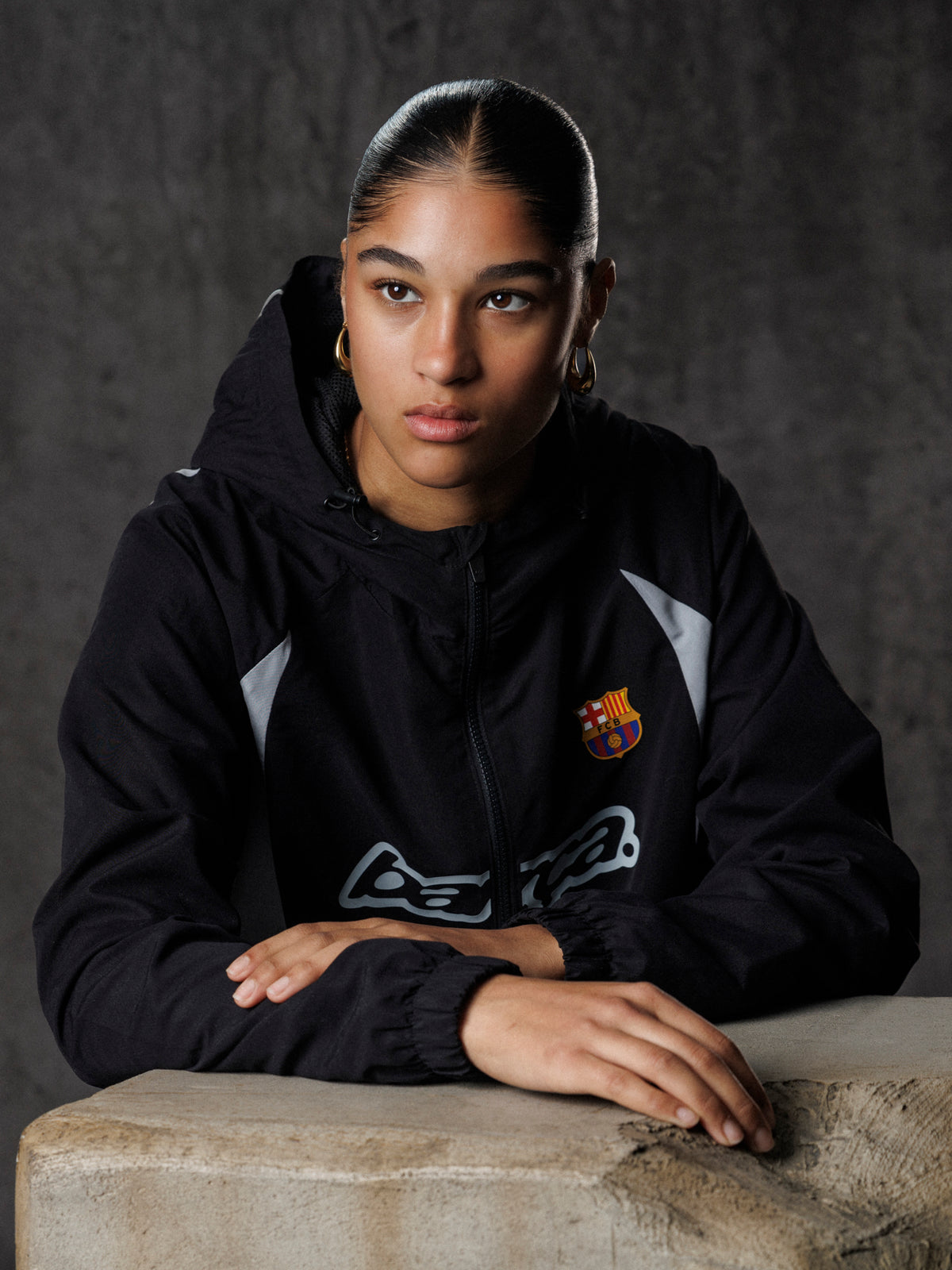 Jacket Black Aftermatch Barça