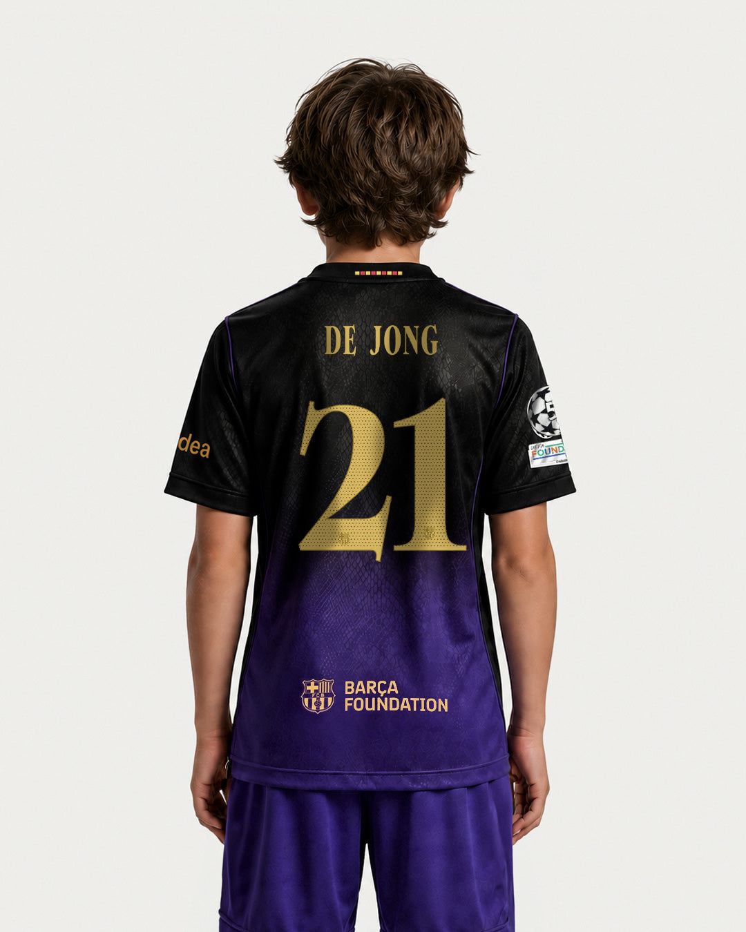 DE JONG | UCL Junior away jersey 26/27 FC Barcelona x Kobe Bryant