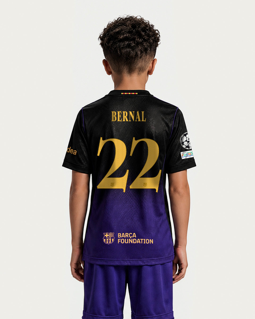 MARC BERNAL | UCL Junior away jersey 26/27 FC Barcelona x Kobe Bryant