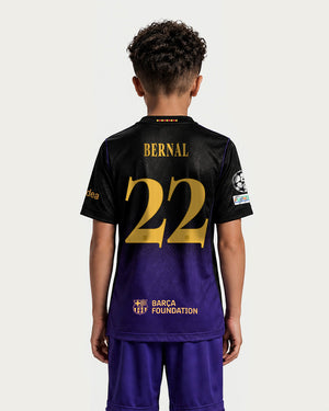 MARC BERNAL | UCL Camiseta junior segunda equipación 26/27 FC Barcelona x Kobe Bryant