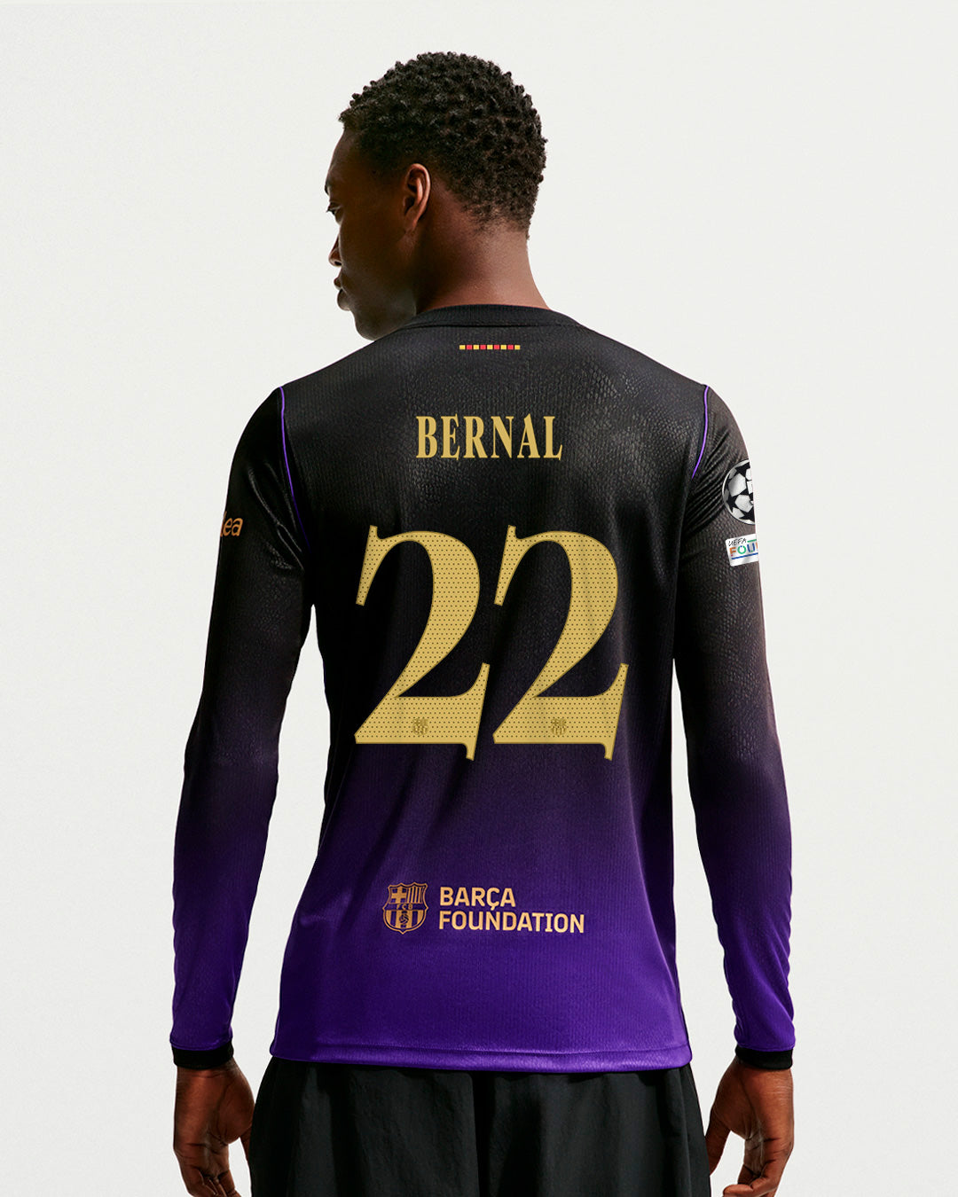 MARC BERNAL | UCL Mens away jersey FC Barcelona x Kobe Bryant 26/27 - Long Sleeve