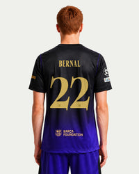MARC BERNAL | UCL Camiseta hombre segunda equipación 26/27 FC Barcelona x Kobe Bryant