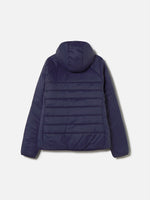 Jacket with hood navy Barça - Women