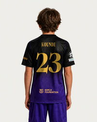 KOUNDE | UCL Maillot extérieur junior 26/27 FC Barcelona x Kobe Bryant