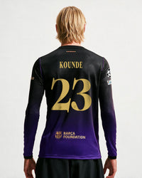KOUNDE | UCL Mens away jersey FC Barcelona x Kobe Bryant 26/27 - Long Sleeve