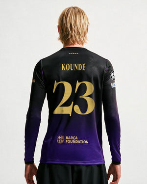 KOUNDE | UCL Mens away jersey FC Barcelona x Kobe Bryant 26/27 - Long Sleeve