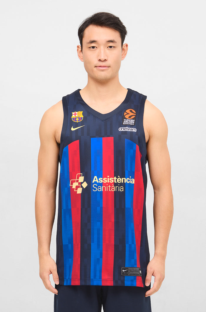 EUROLEAGUE - Maillot Basket-Ball domicile FC Barcelone 22/23 - JOKUBAI ...