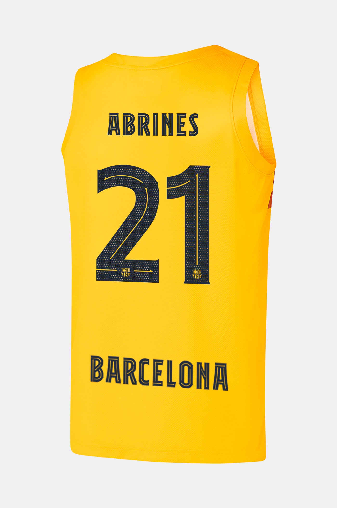 EUROLEAGUE - Samarreta bàsquet 4t equipament FC Barcelona 22/23 - ABRINES
