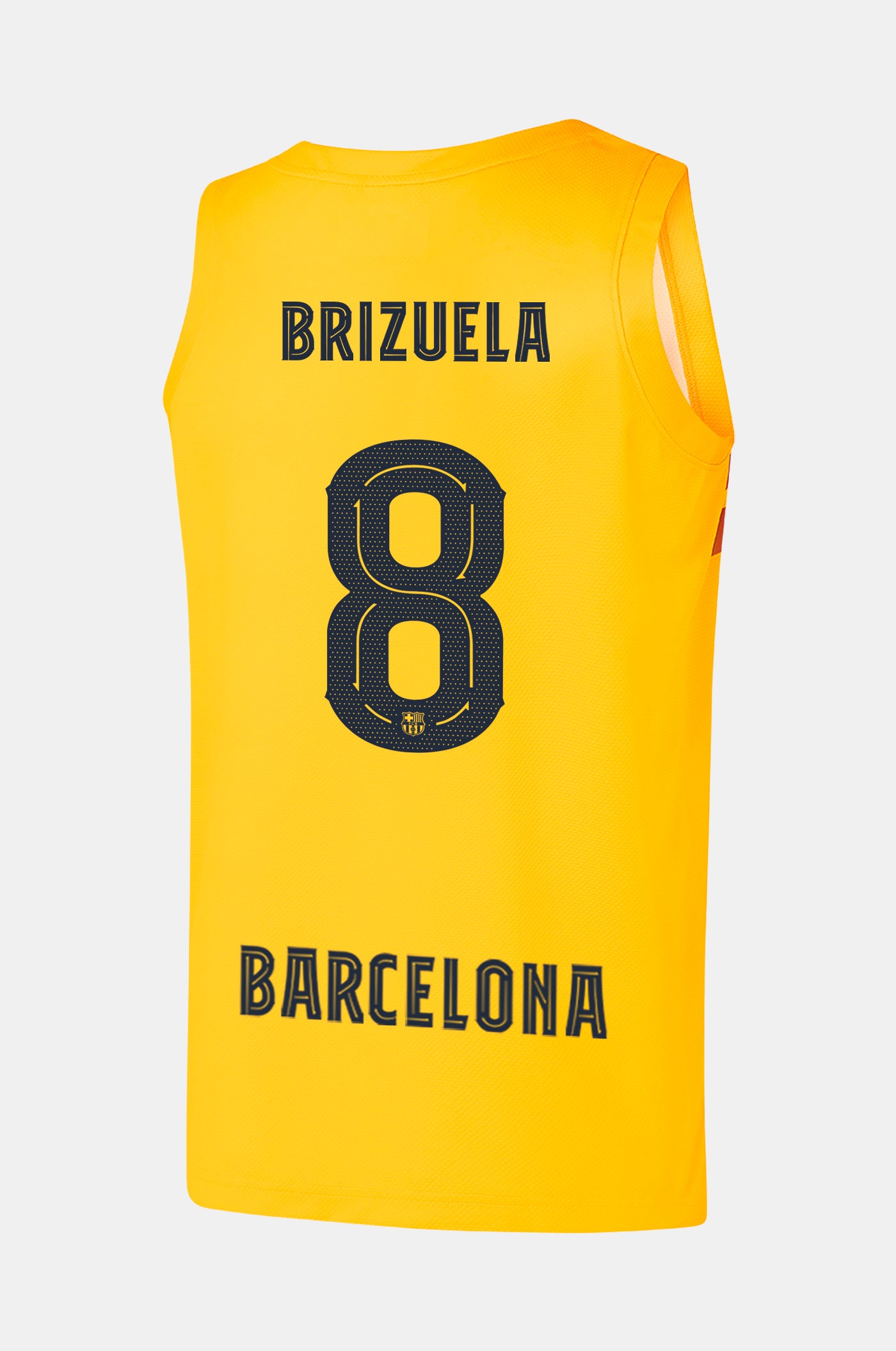 EUROLEAGUE - Samarreta bàsquet 4t equipament FC Barcelona 22/23 - BRIZUELA