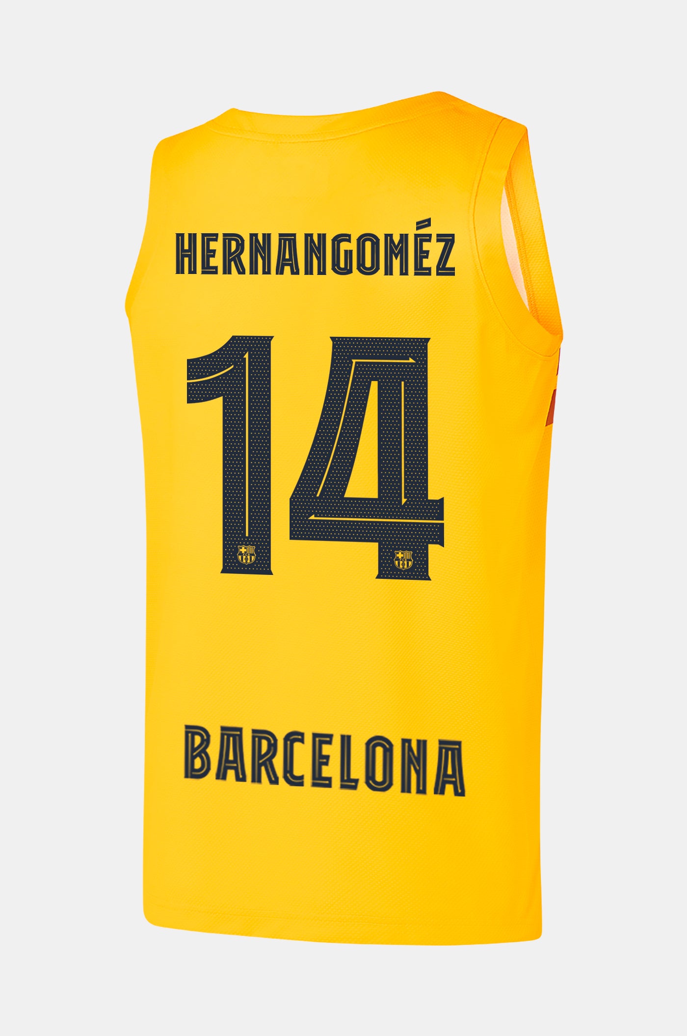 EUROLEAGUE - Samarreta bàsquet 4t equipament FC Barcelona 22/23 - HERNANGÓMEZ