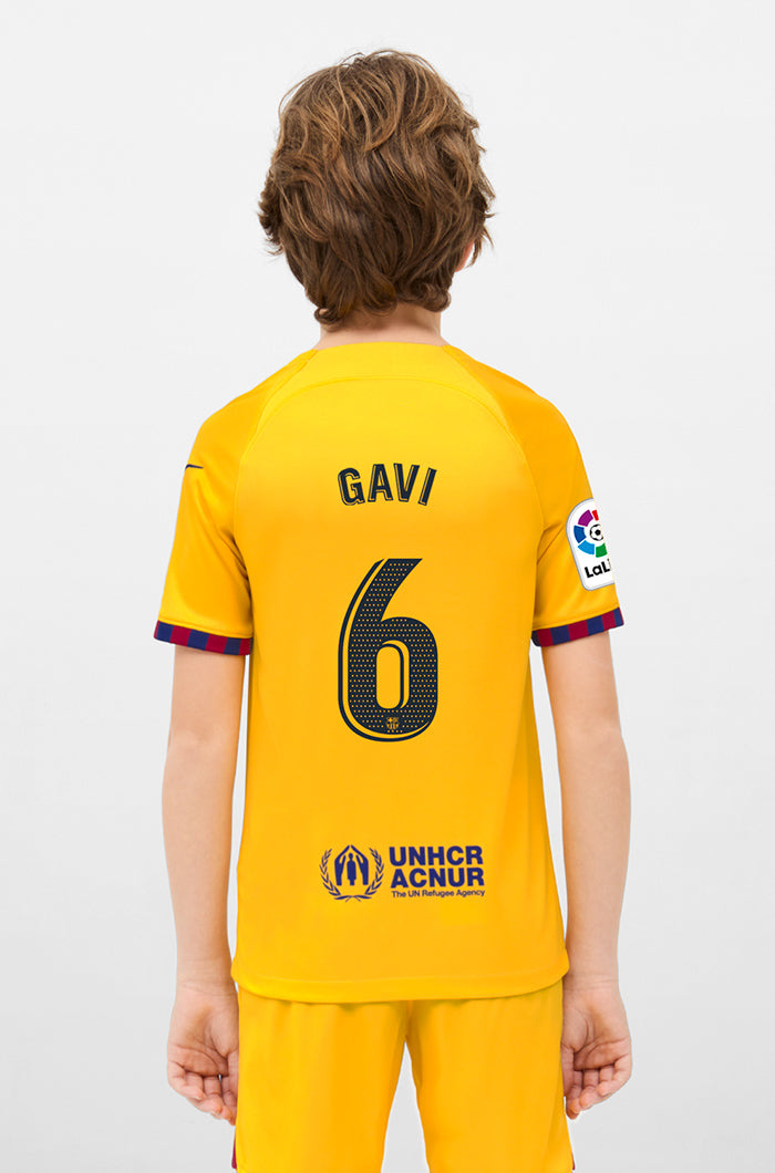 LFP - Camiseta 4ª equipación FC Barcelona 22/23 - Junior - GAVI
