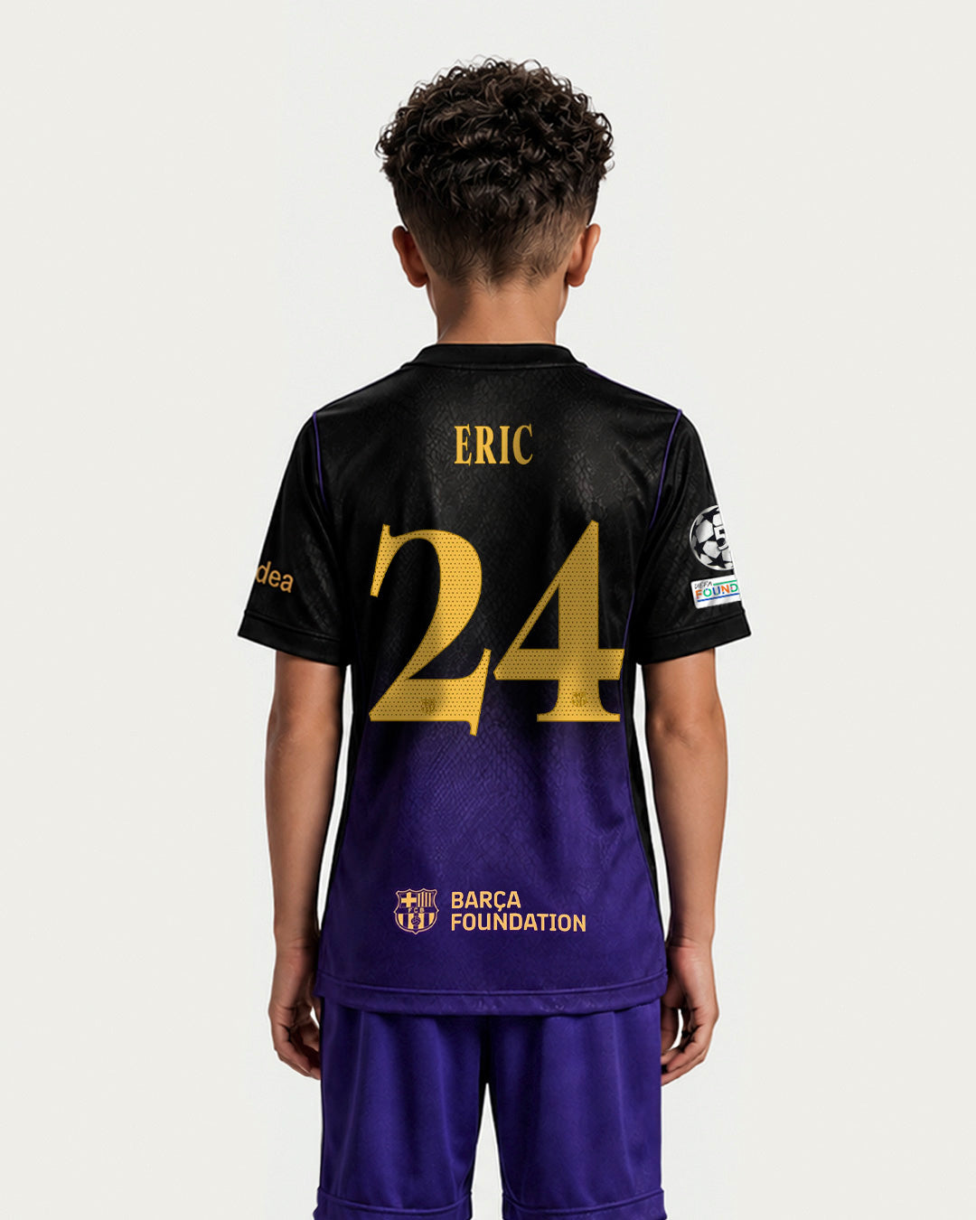 ERIC GARCIA | UCL Maillot extérieur junior 26/27 FC Barcelona x Kobe Bryant
