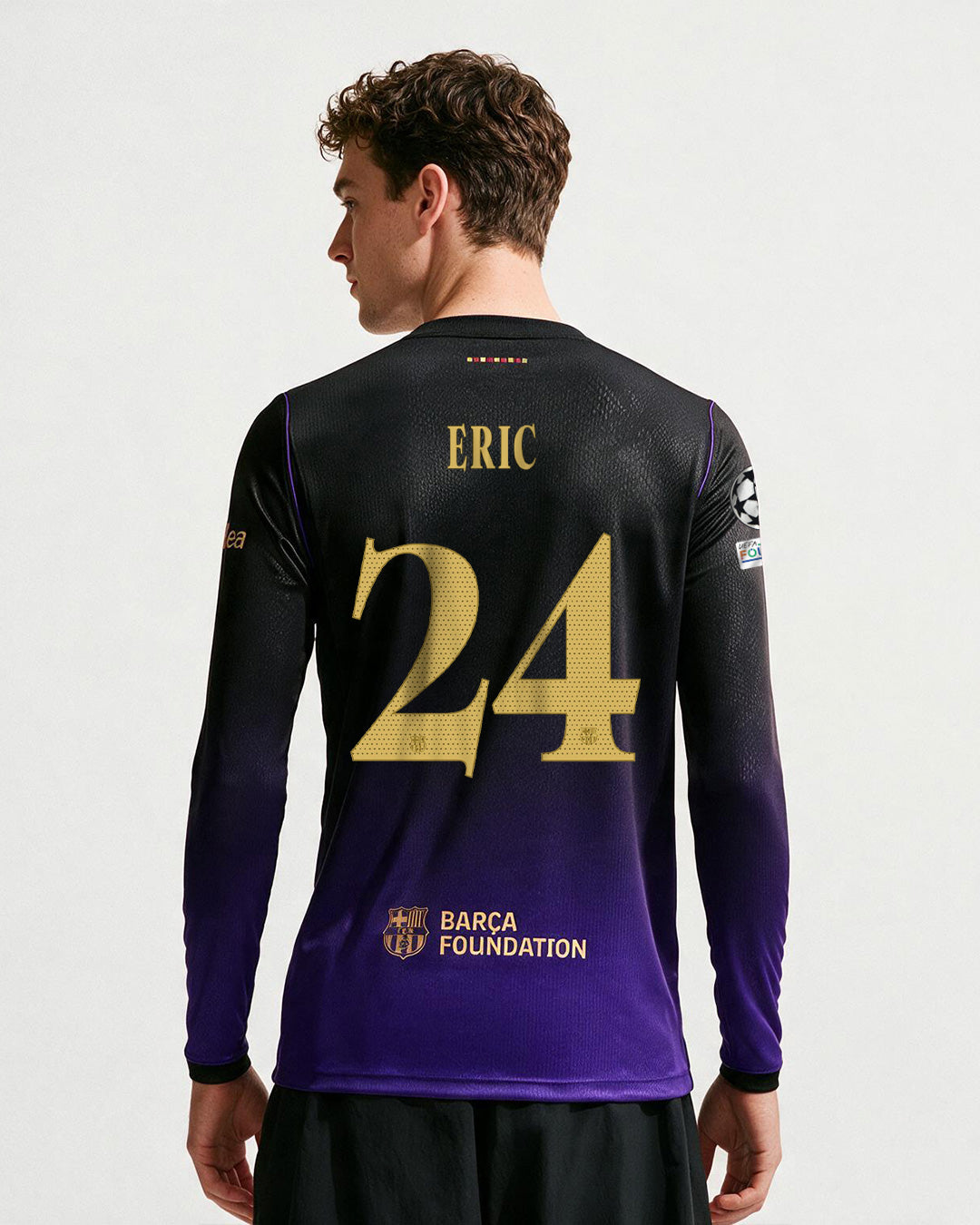 ERIC GARCIA | UCL Camiseta hombre segunda equipación FC Barcelona x Kobe Bryant 26/27 - Long Sleeve