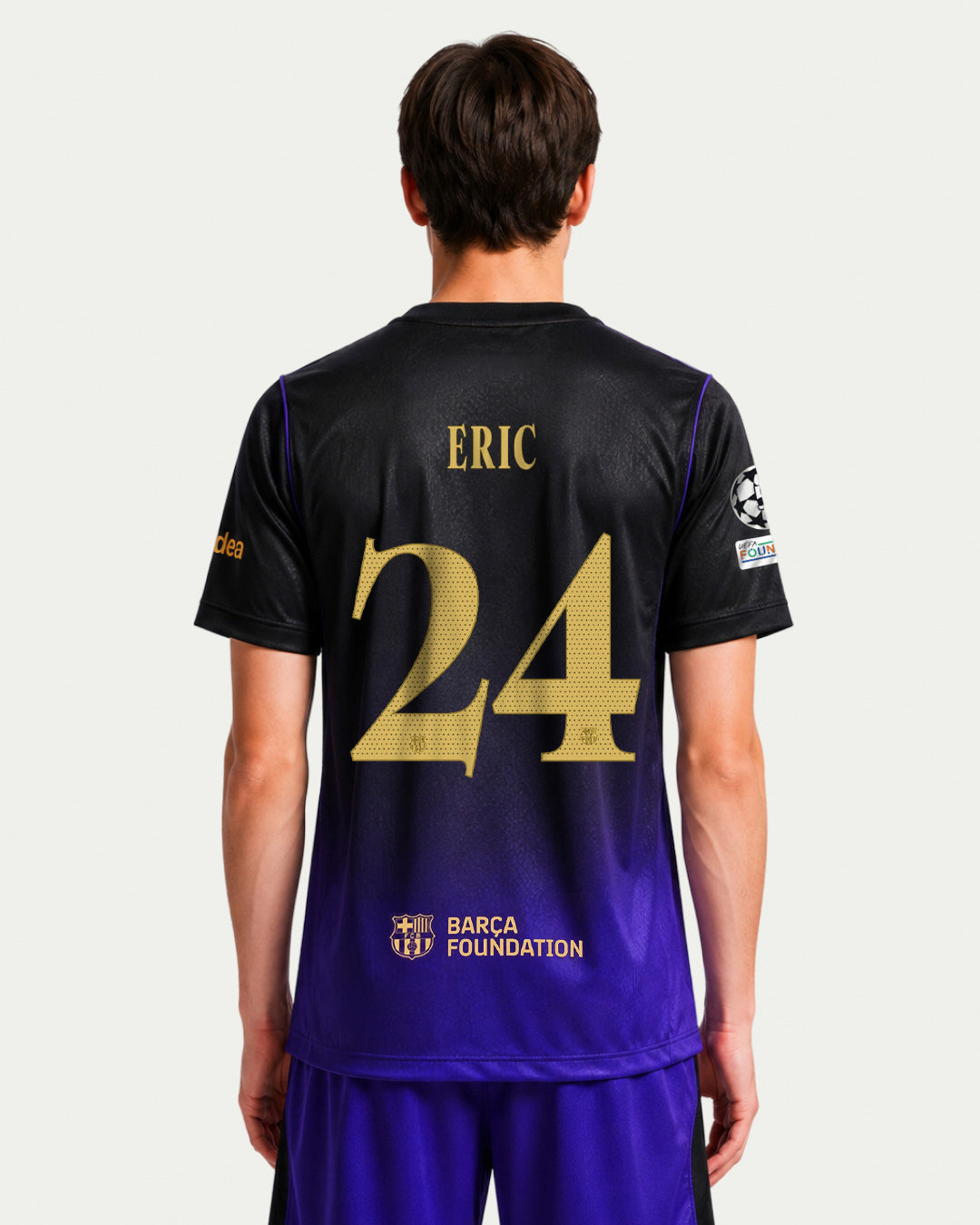 ERIC GARCIA | UCL Camiseta hombre segunda equipación 26/27 FC Barcelona x Kobe Bryant