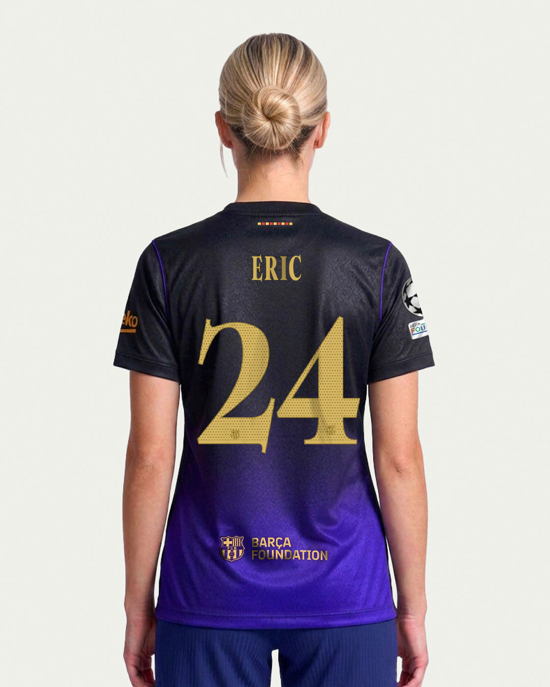 ERIC GARCIA | UCL Samarreta dona segon equipament 26/27 FC Barcelona x Kobe Bryant