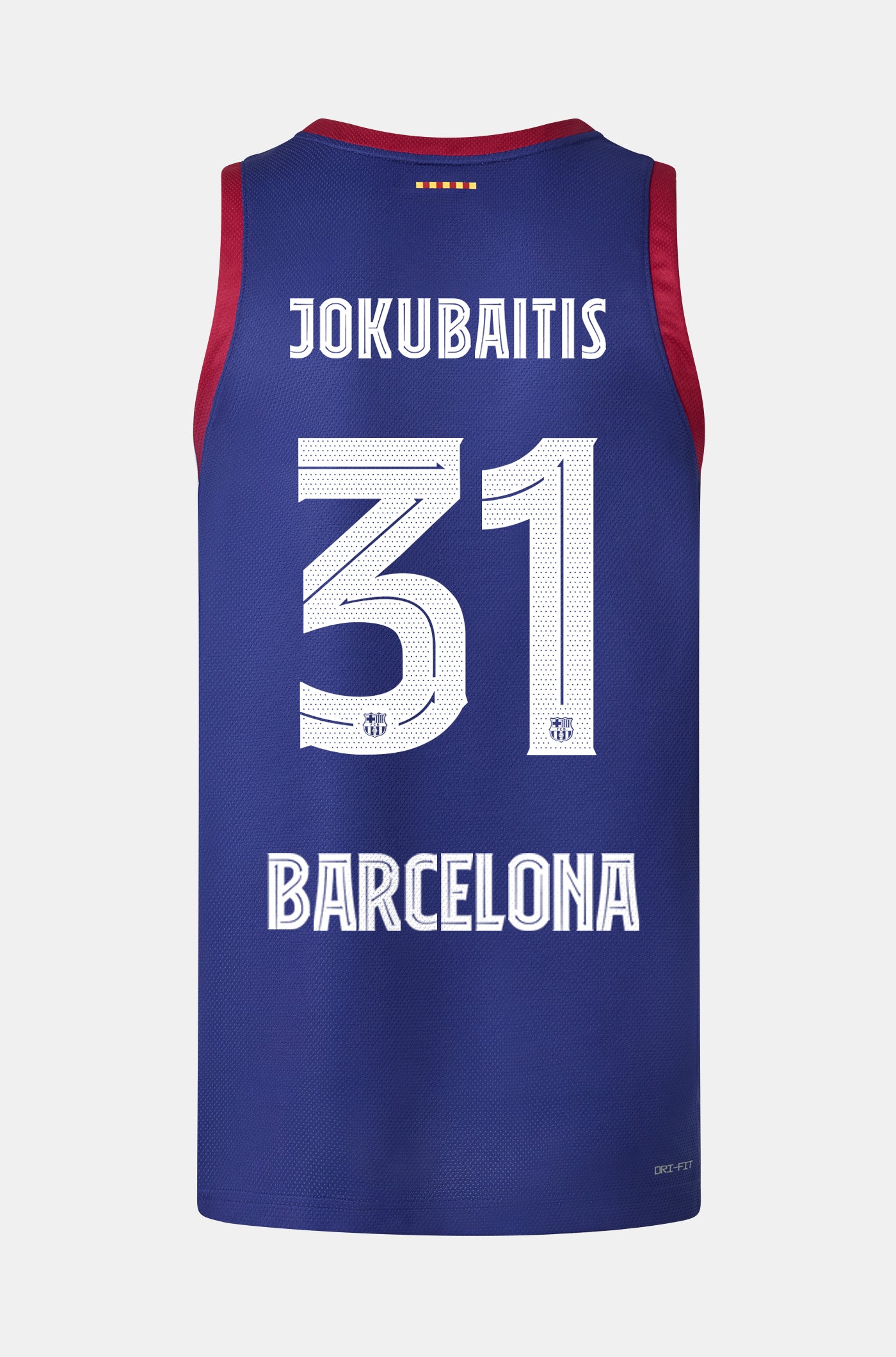 Euroleague T-Shirt Basketball Heimtrikot 23/24 - JOKUBAITIS