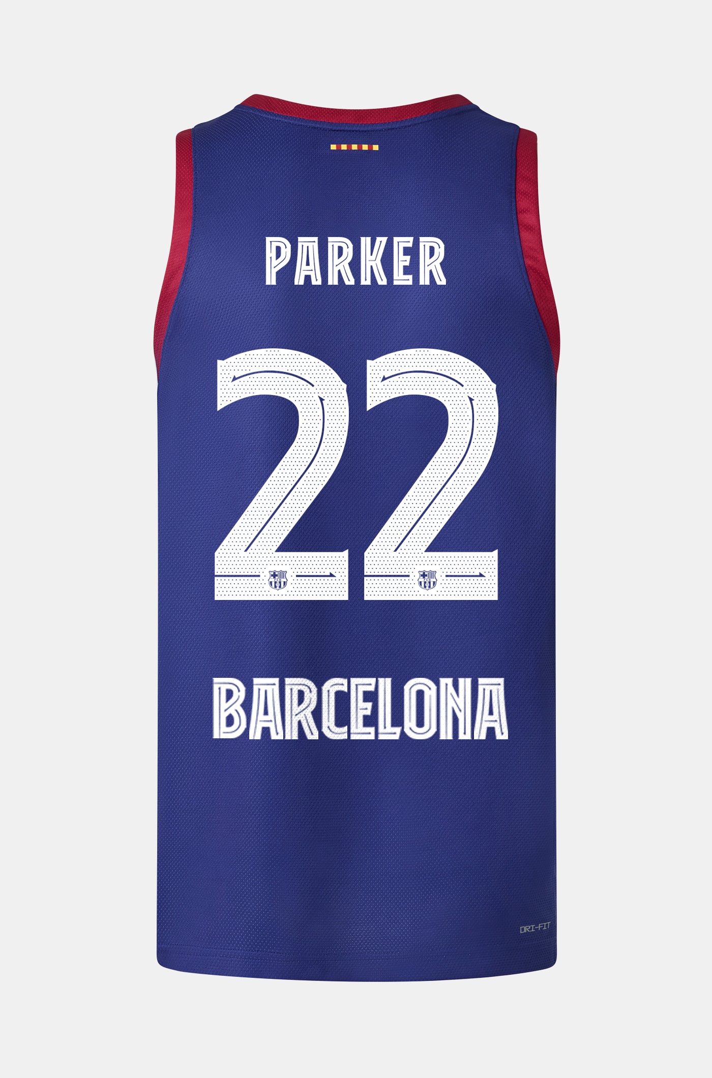 Euroleague FC Barcelona home basketball shirt 23/24 - PARKER