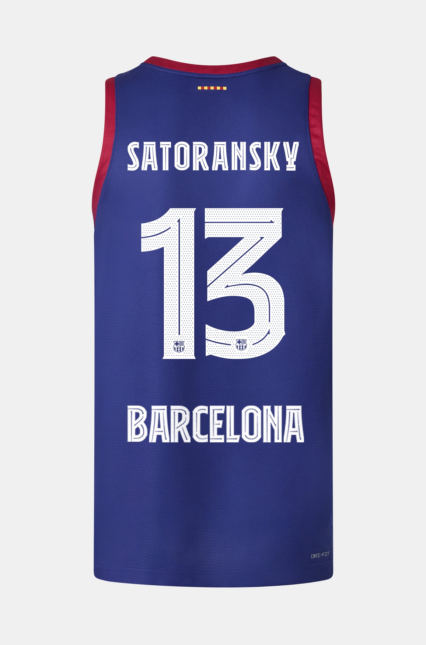 Euroleague FC Barcelona home basketball shirt 23/24 - SATORANSKY