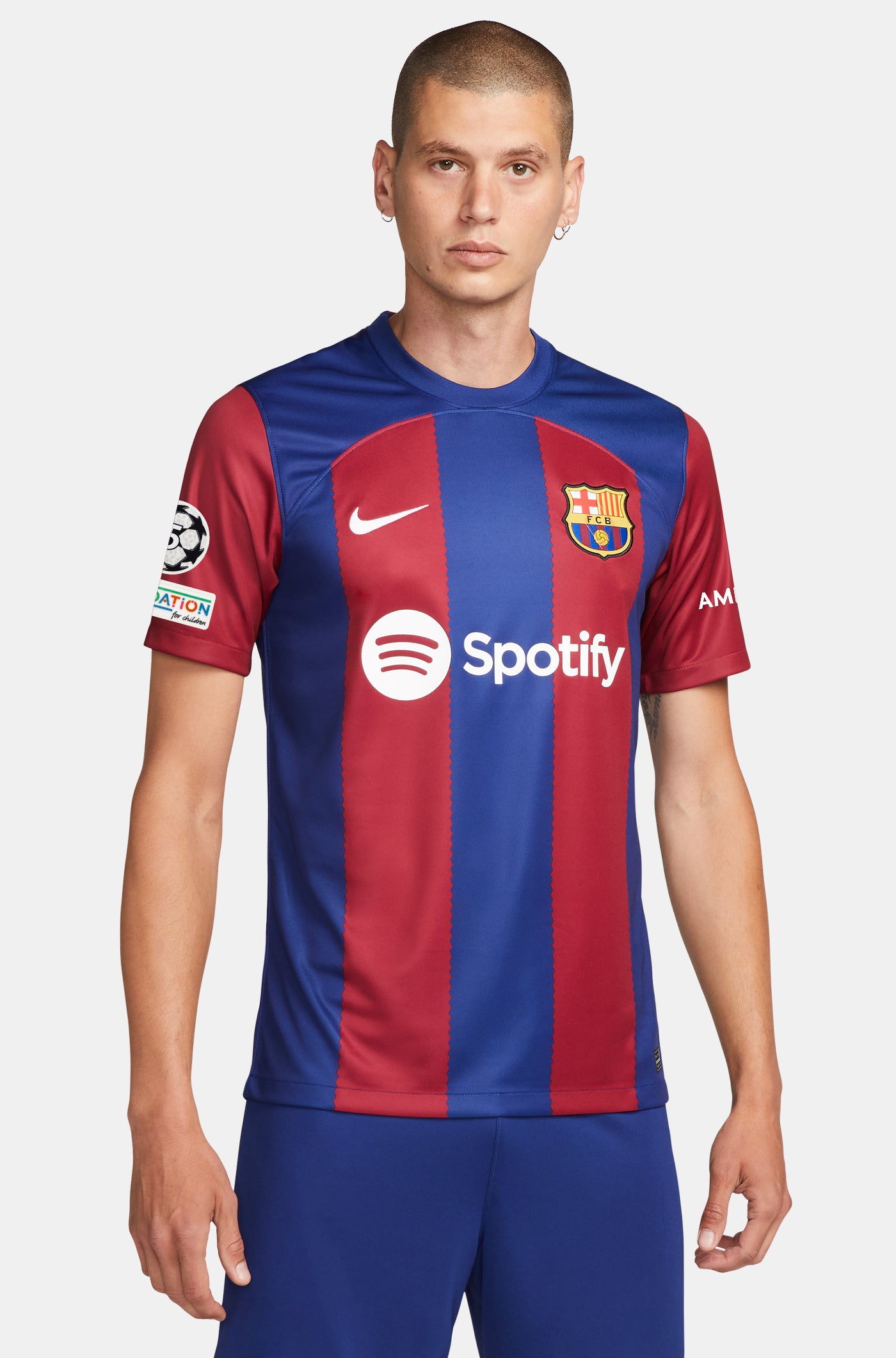 UCL FC Barcelona home shirt 23/24 - R. ARAUJO