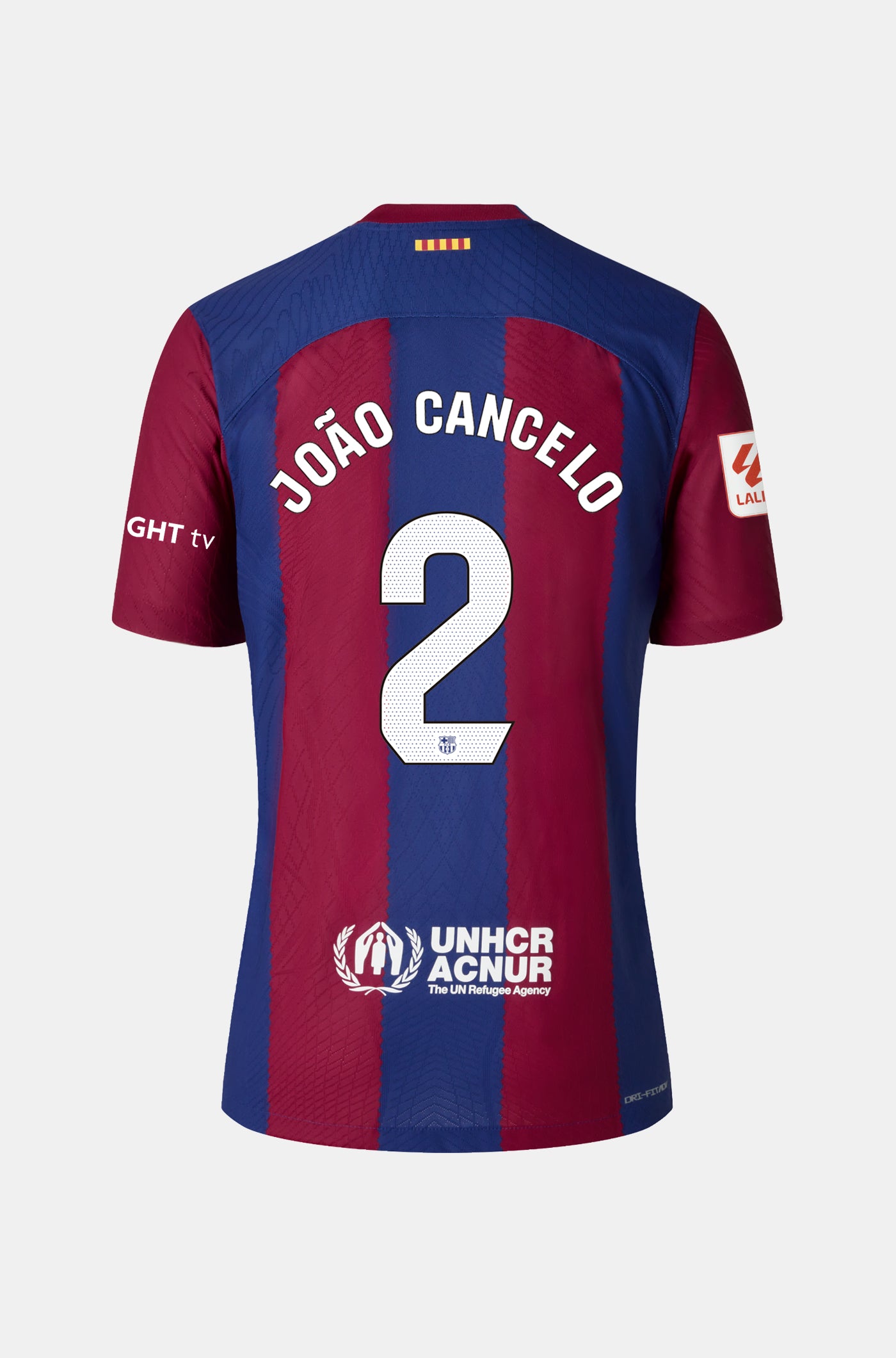 LFP FC Barcelona home shirt 23/24 - Long-sleeve - JOÃO CANCELO