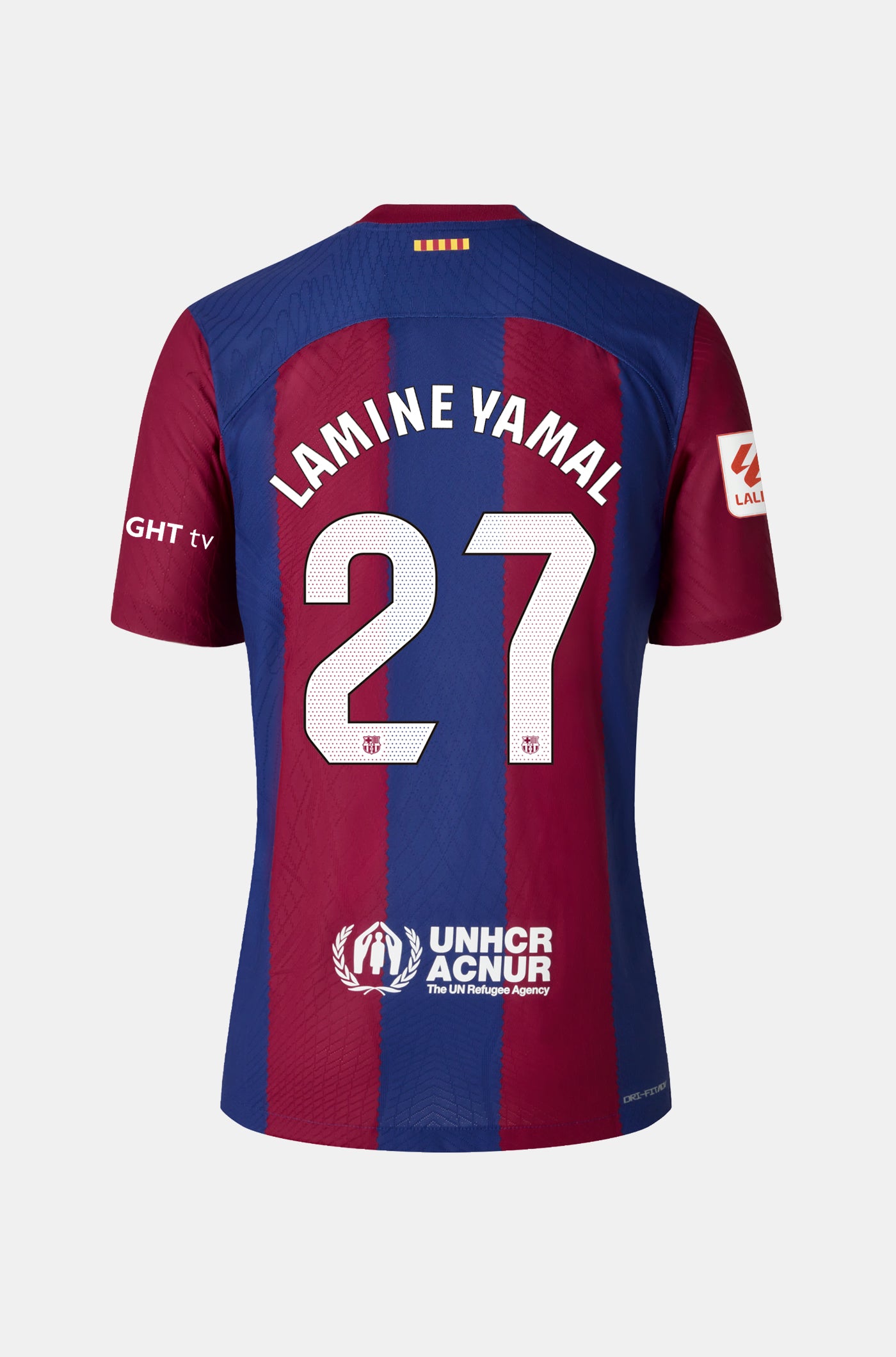 LFP FC Barcelona home shirt 23/24 - Long-sleeve - LAMINE YAMAL