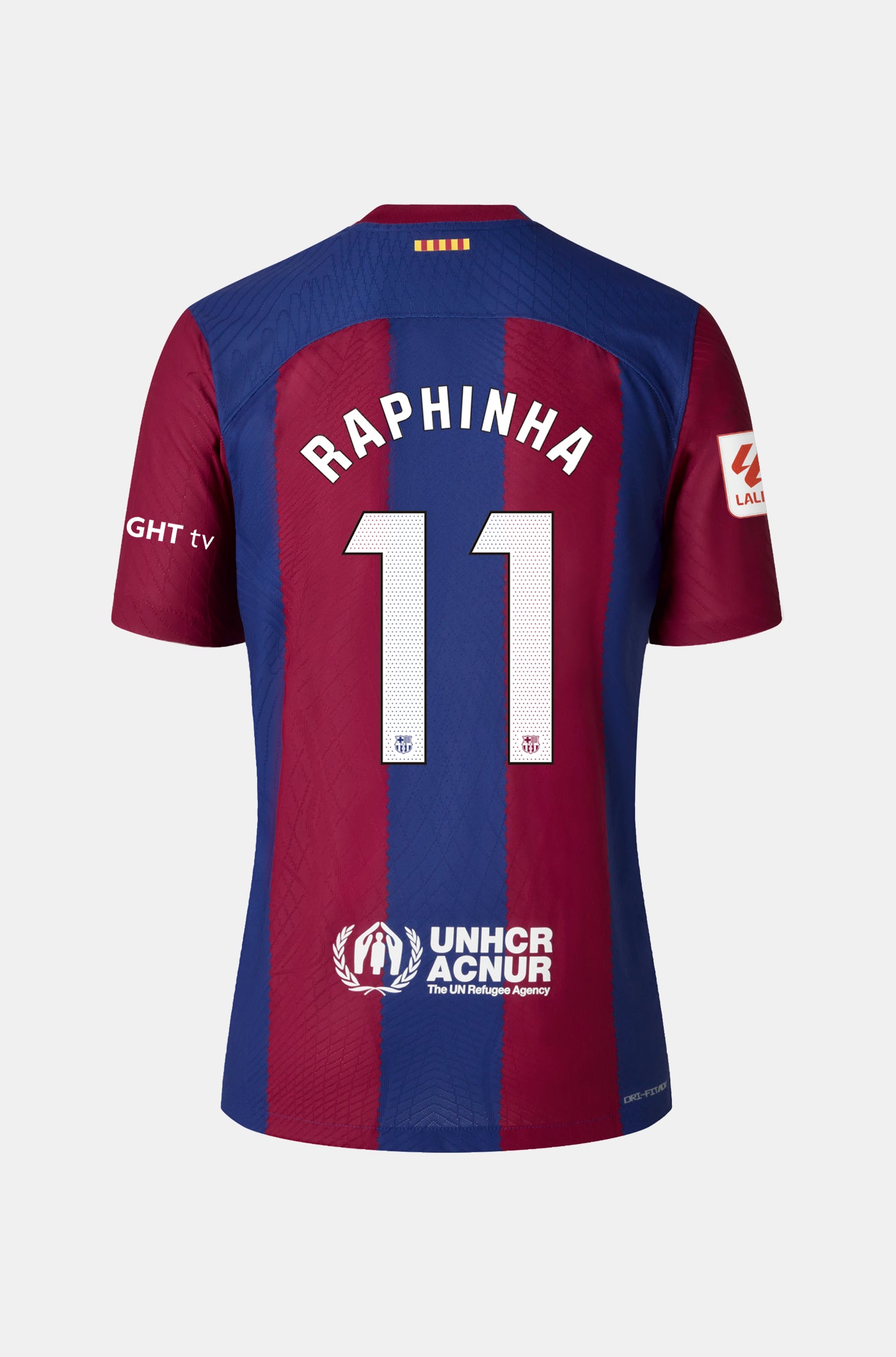 LFP FC Barcelona home shirt 23/24 - Junior - RAPHINHA