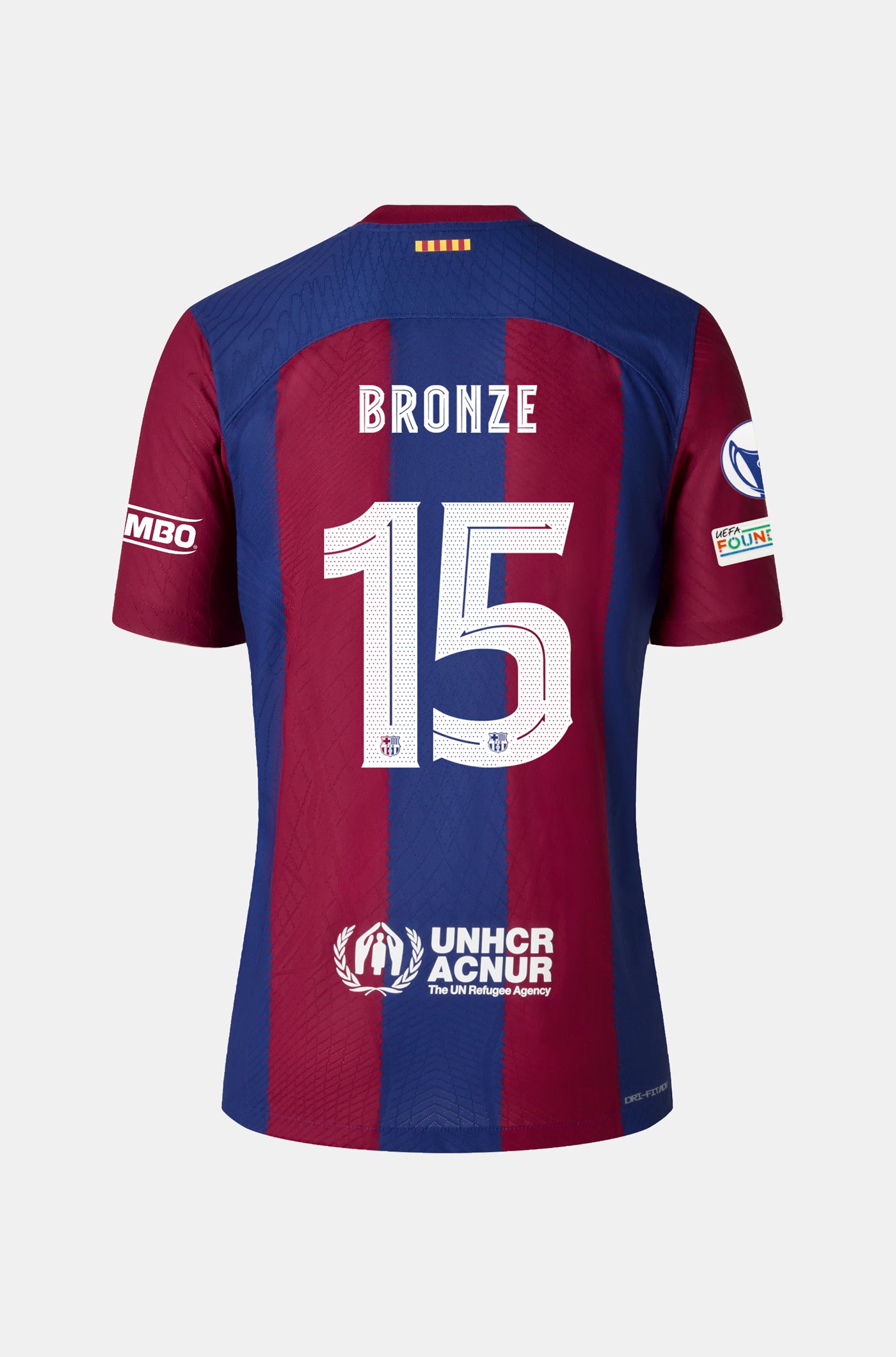 UWCL Samarreta primer equipament FC Barcelona 23/24 Edició Jugador - Dona - BRONZE