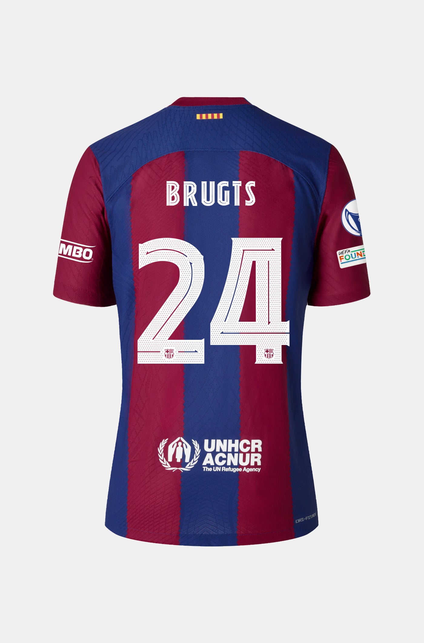 UWCL FC Barcelona home shirt 23/24 - Junior - BRUGTS