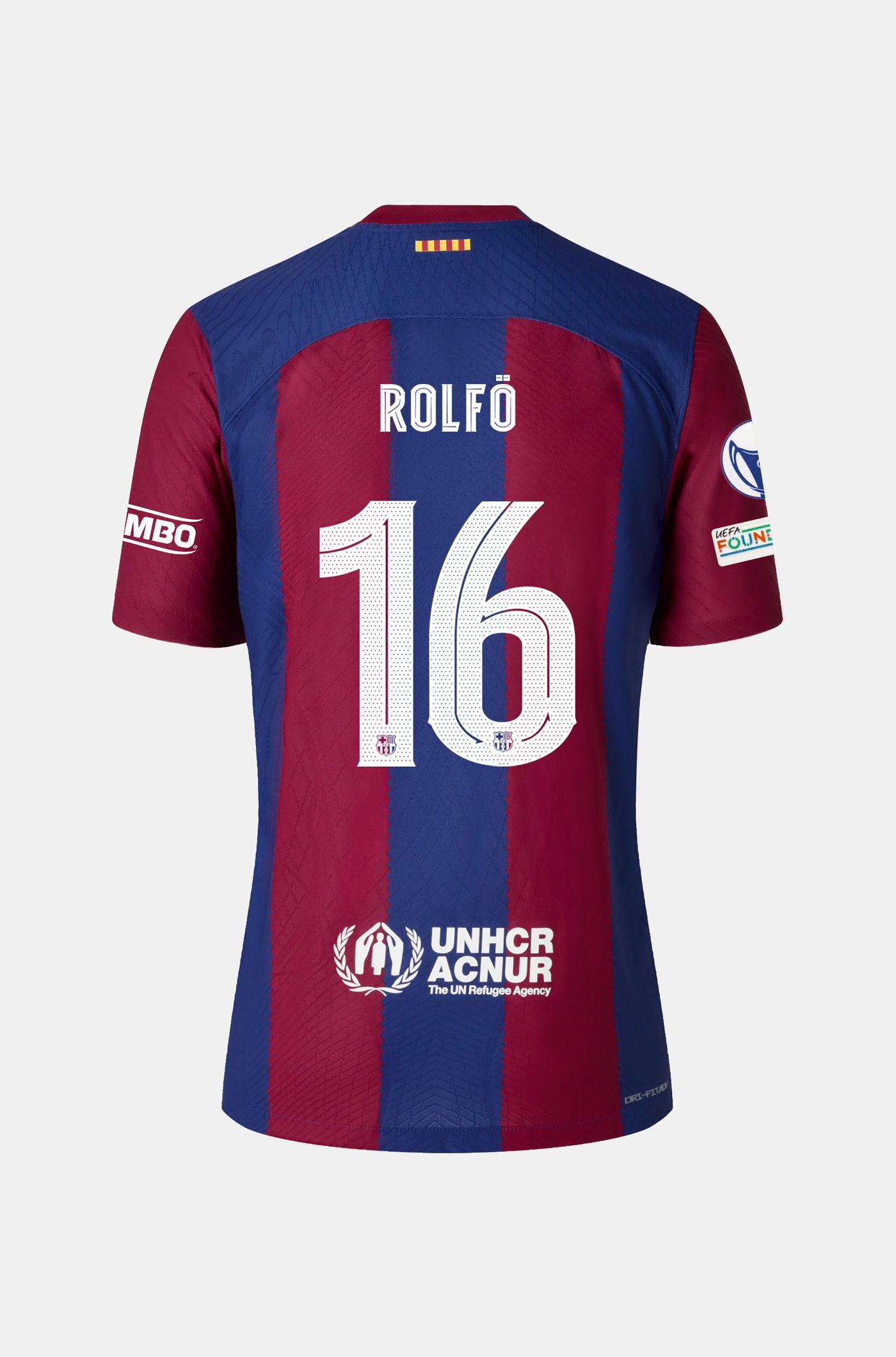 UWCL FC Barcelona Home Shirt 23/24 Player's Edition - Women - ROLFÖ