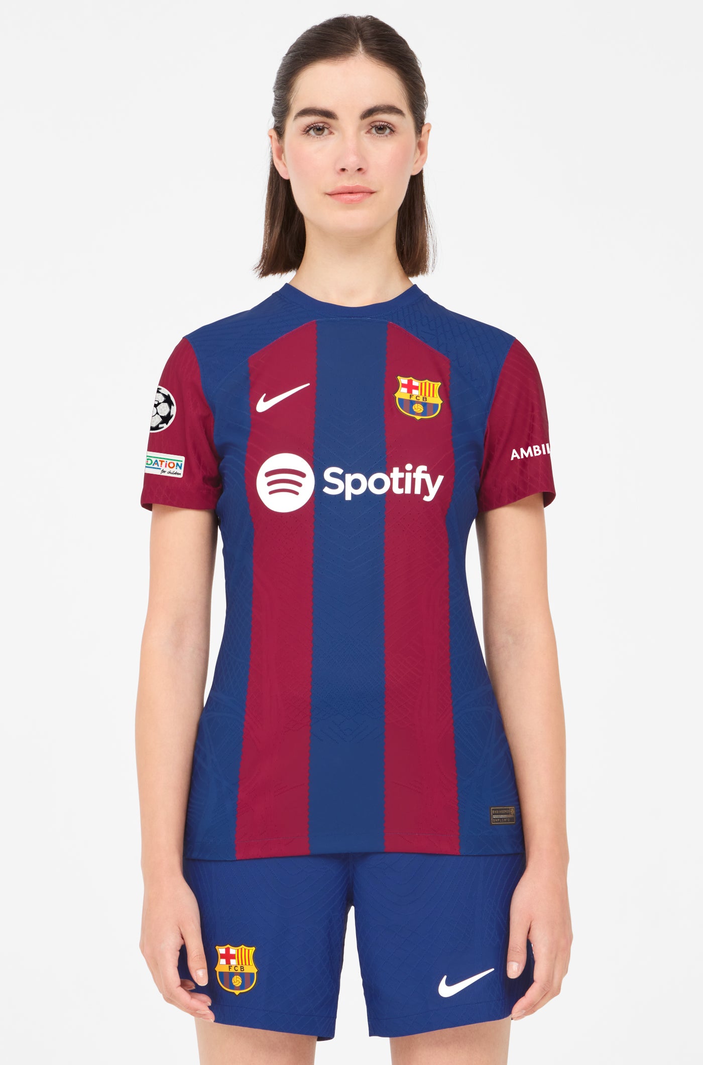 Maillot domicile UCL FC Barcelone 23/24 édition joueur - Femme