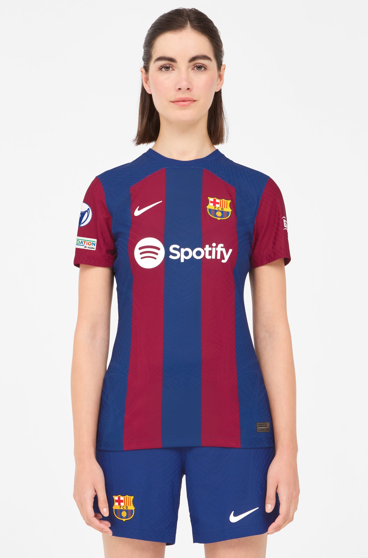 UWCL Maillot domicile FC Barcelone 23/24 Édition Joueur - Femme 
