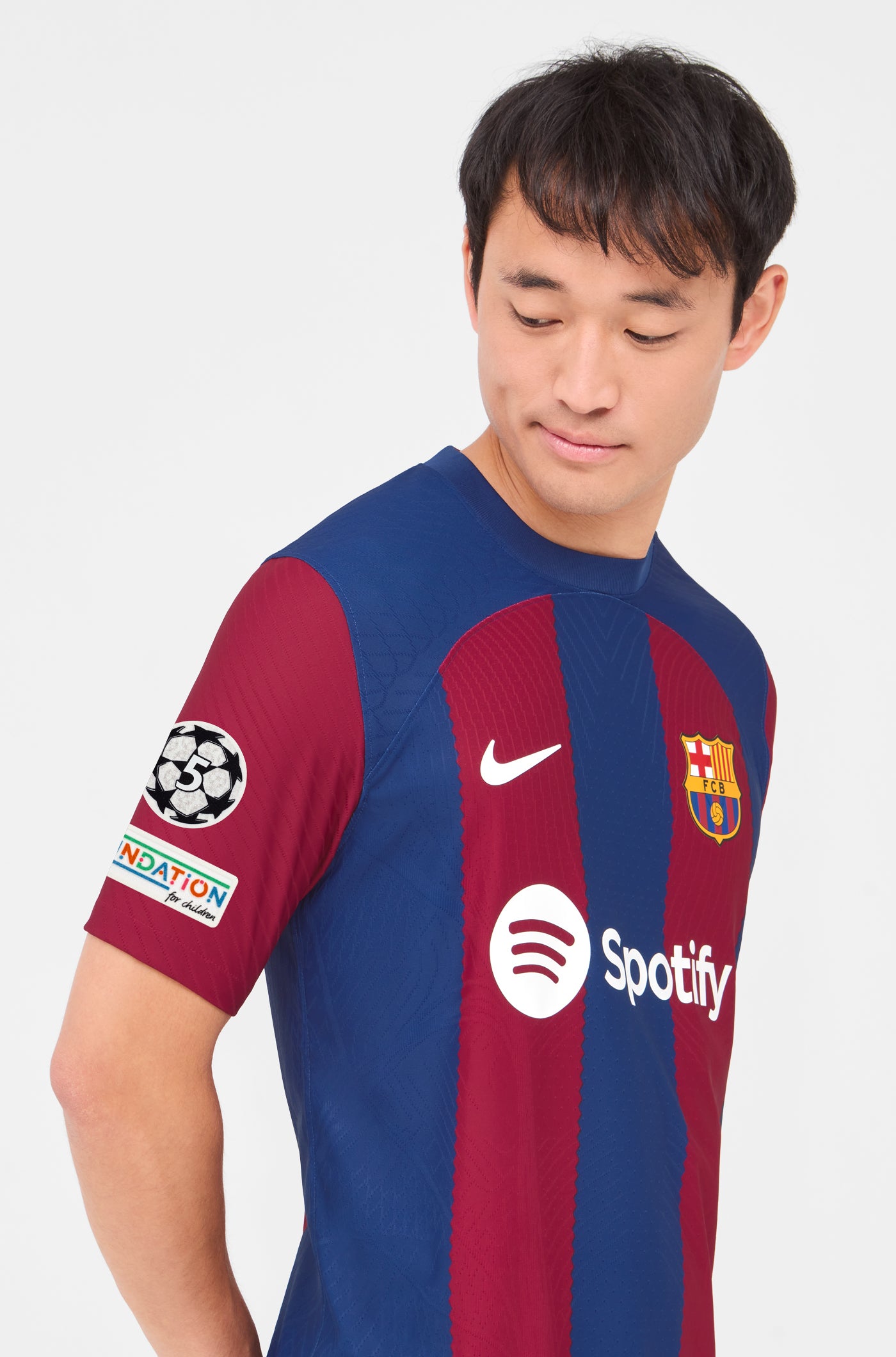 UCL Camiseta 1ª equipación FC Barcelona 23/24 Edición Jugador 