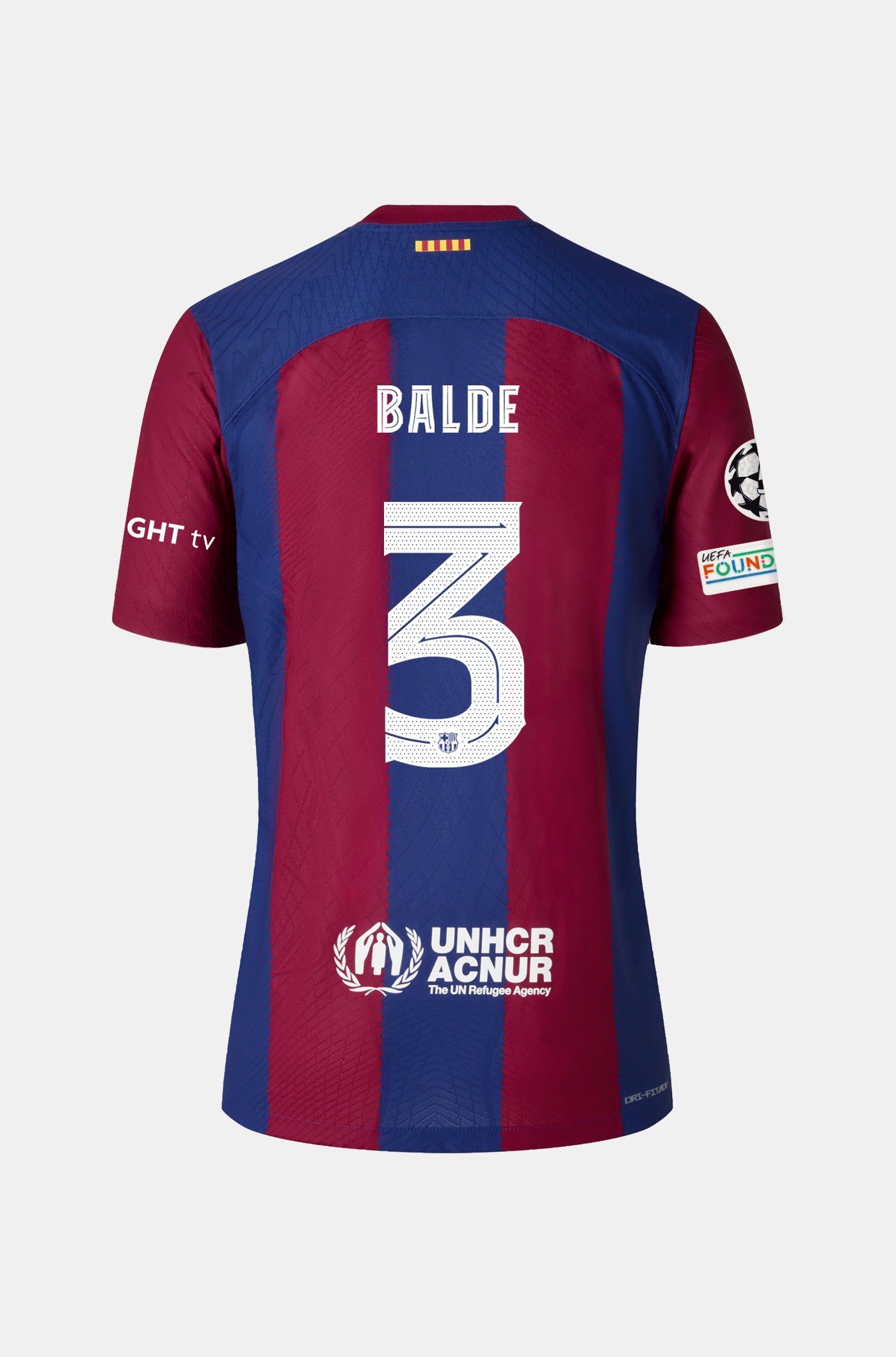 UCL FC Barcelona home shirt 23/24 Player's Edition  - BALDE