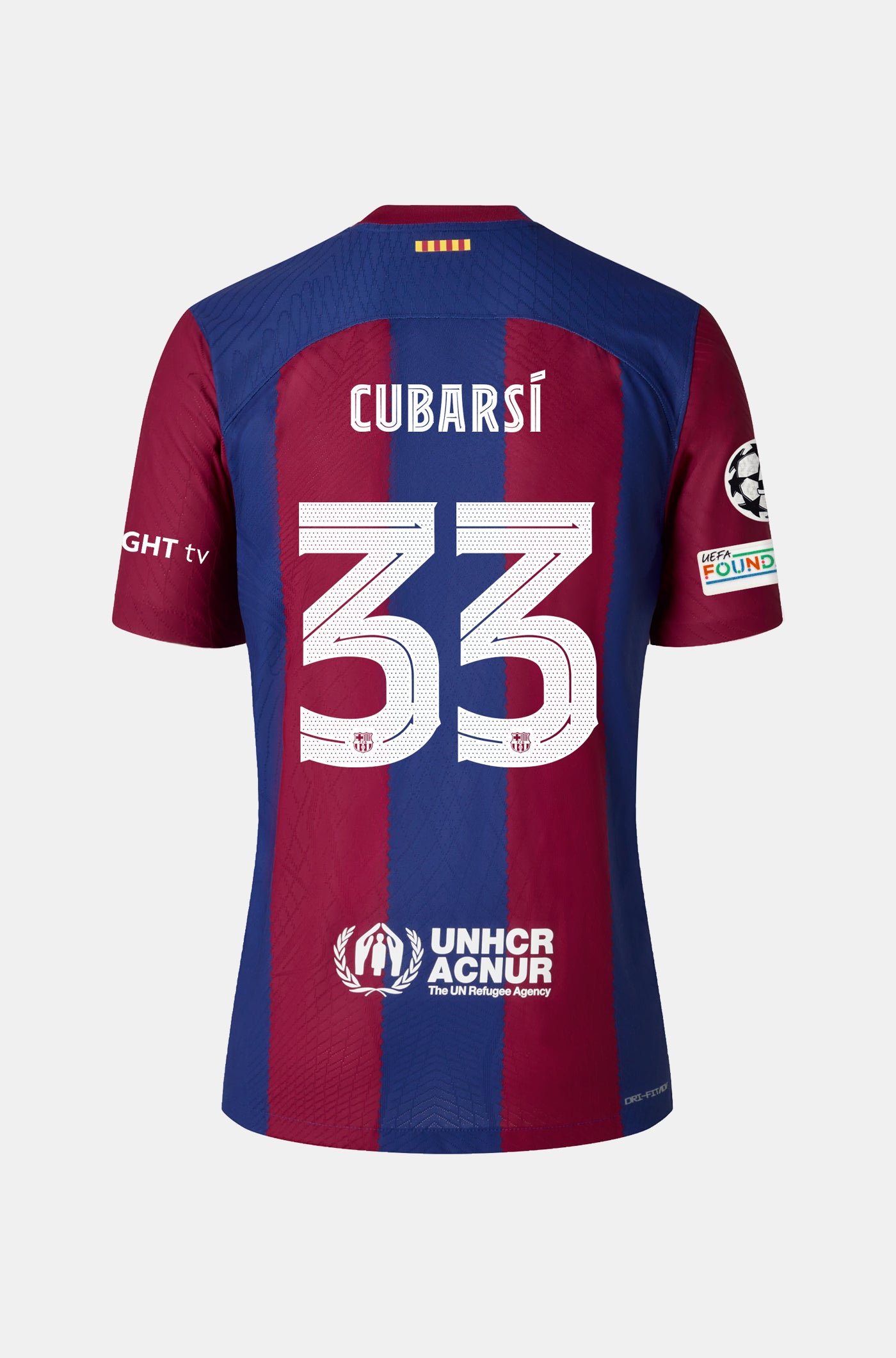 UCL FC Barcelona home shirt 23/24 Player's Edition  - CUBARSÍ