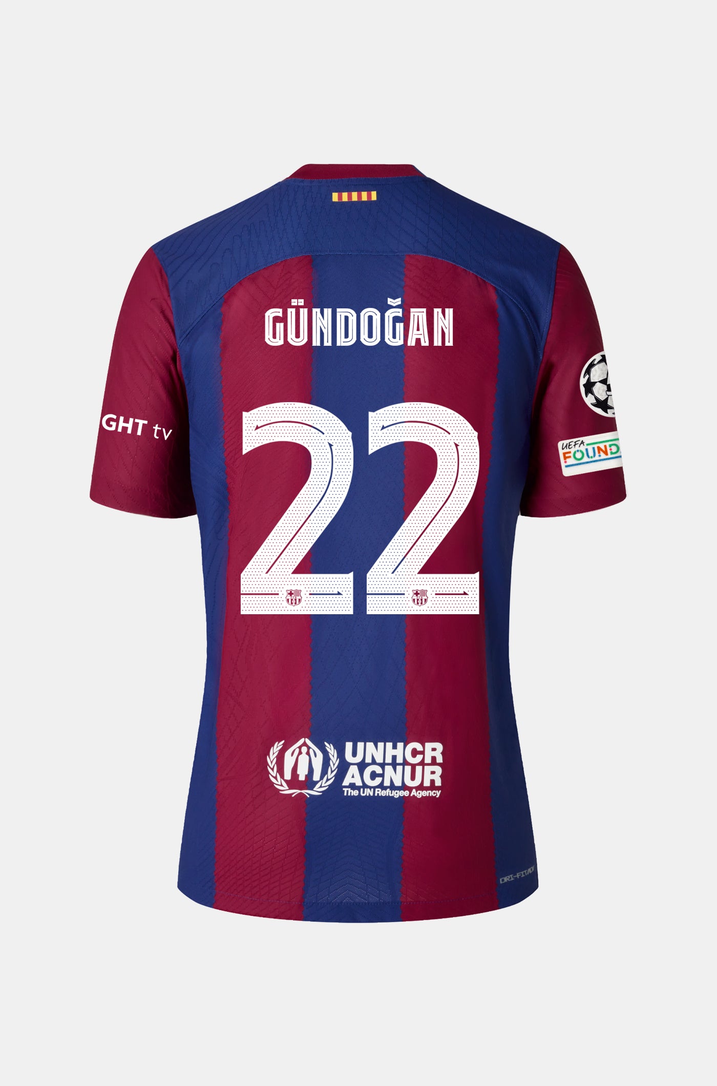 UCL FC Barcelona home shirt 23/24 Player’s Edition - GÜNDO?AN