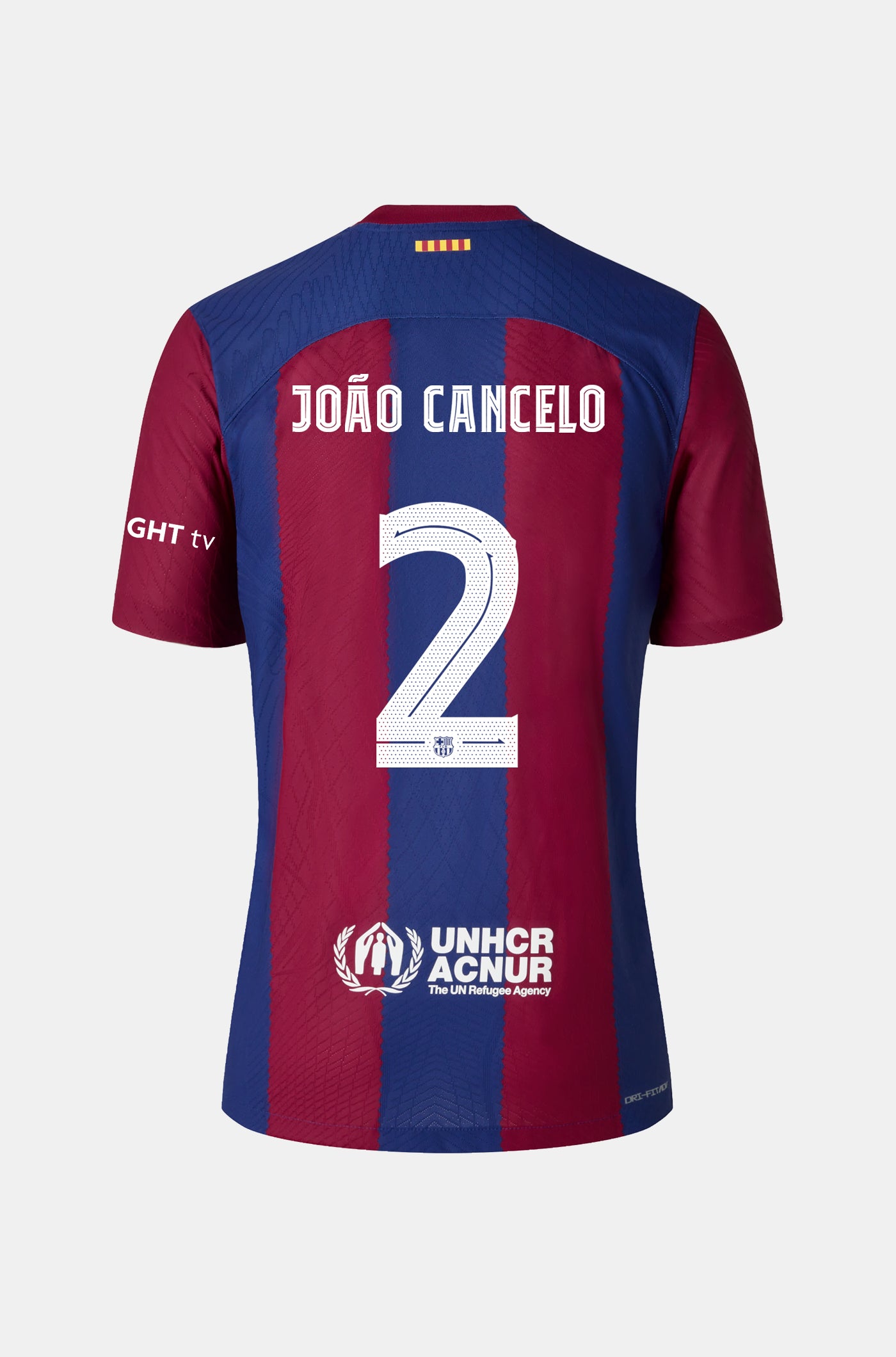 FC Barcelona home shirt 23/24 - Long-sleeve Player's Edition - JOÃO CANCELO