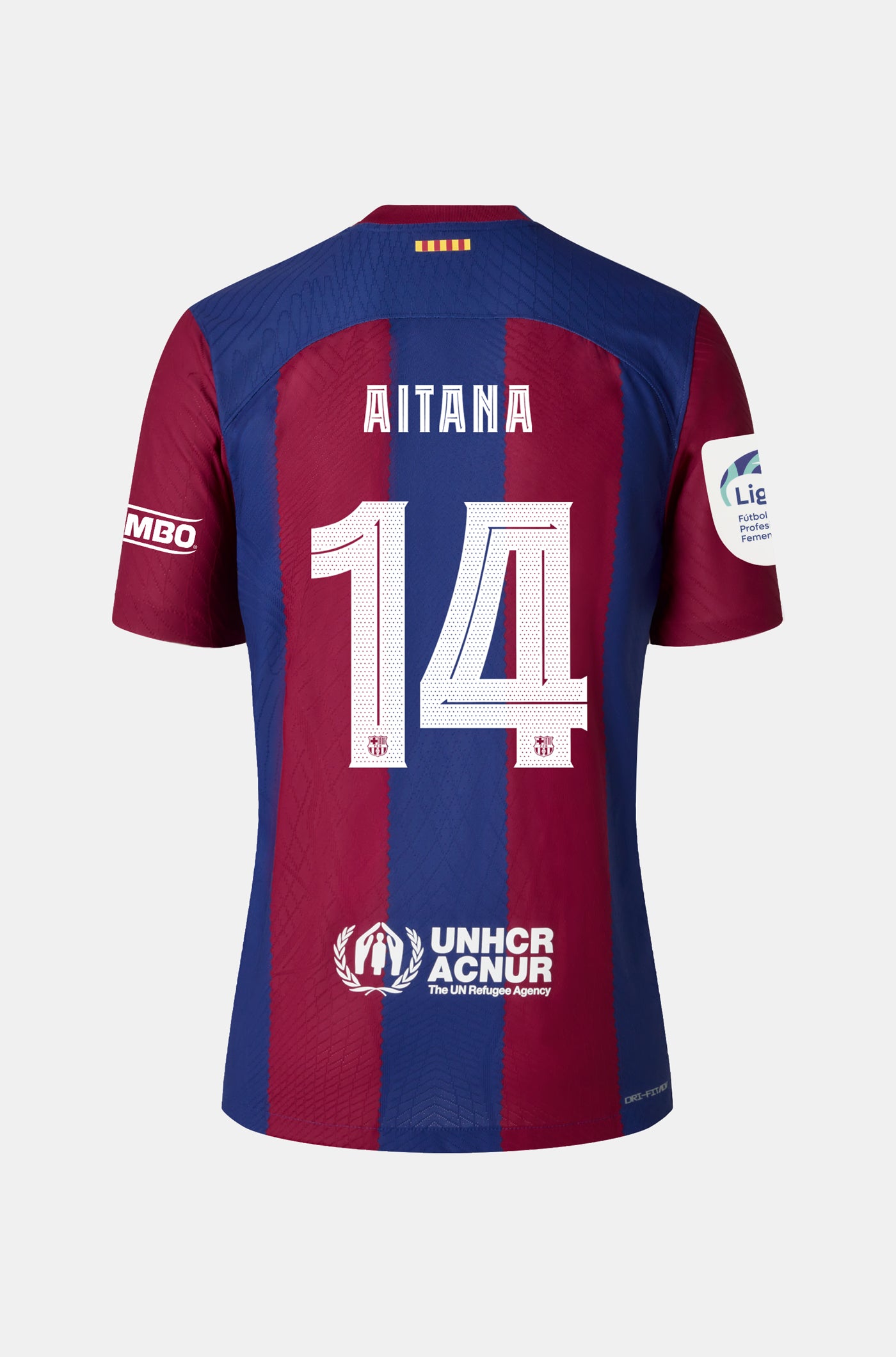 LIGA F FC Barcelona home shirt 23/24 - Long-sleeve - AITANA