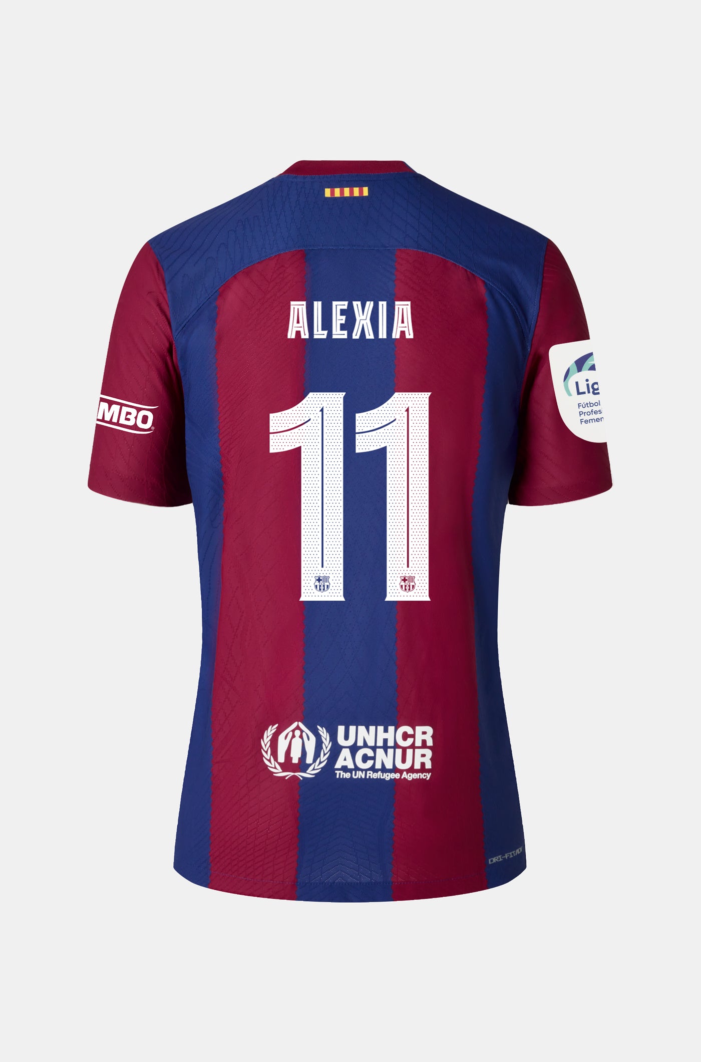 LIGA F FC Barcelona home shirt 23/24 - Long-sleeve - ALEXIA