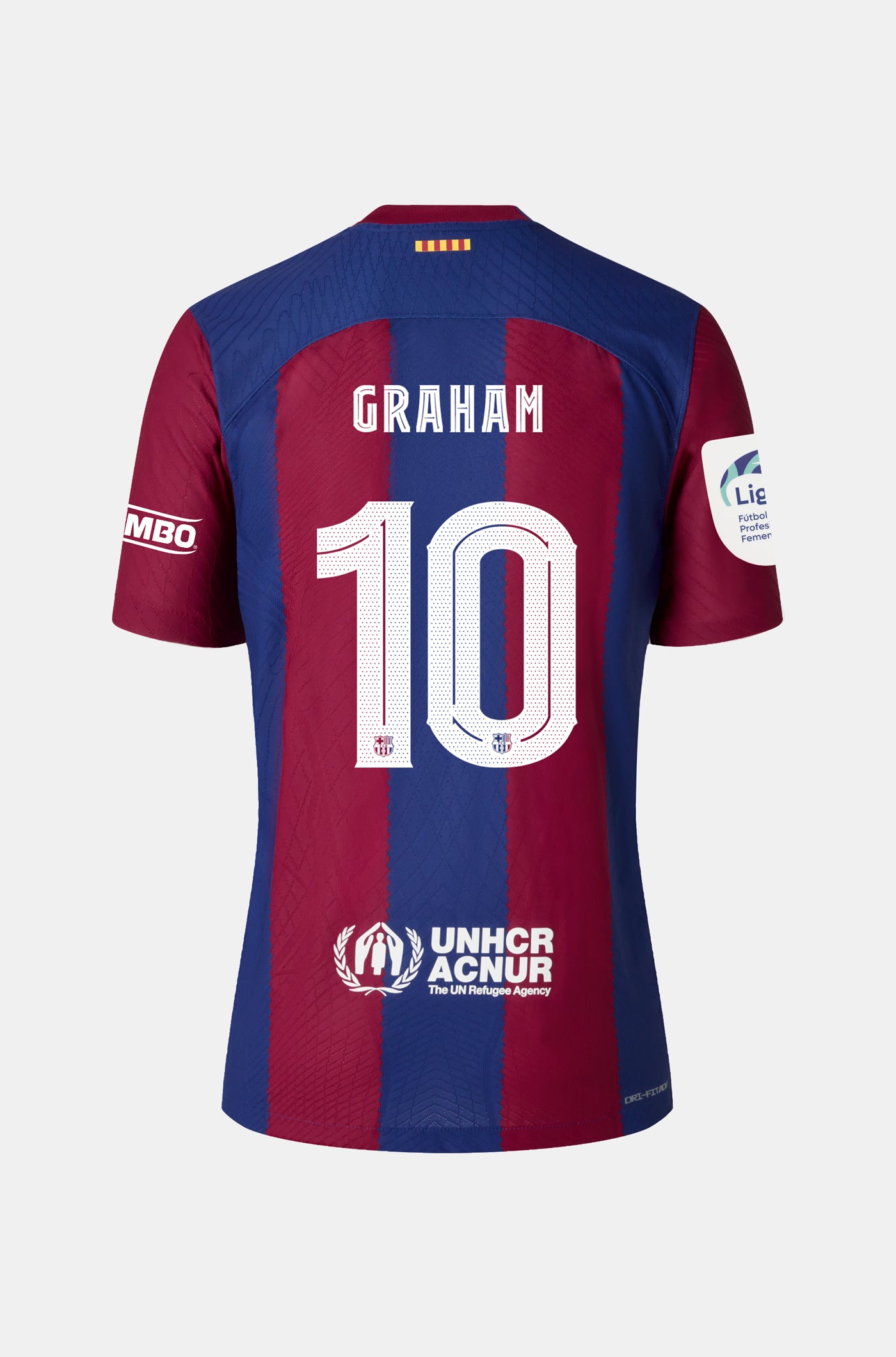 Liga F FC Barcelona home shirt 23/24 - Junior - GRAHAM