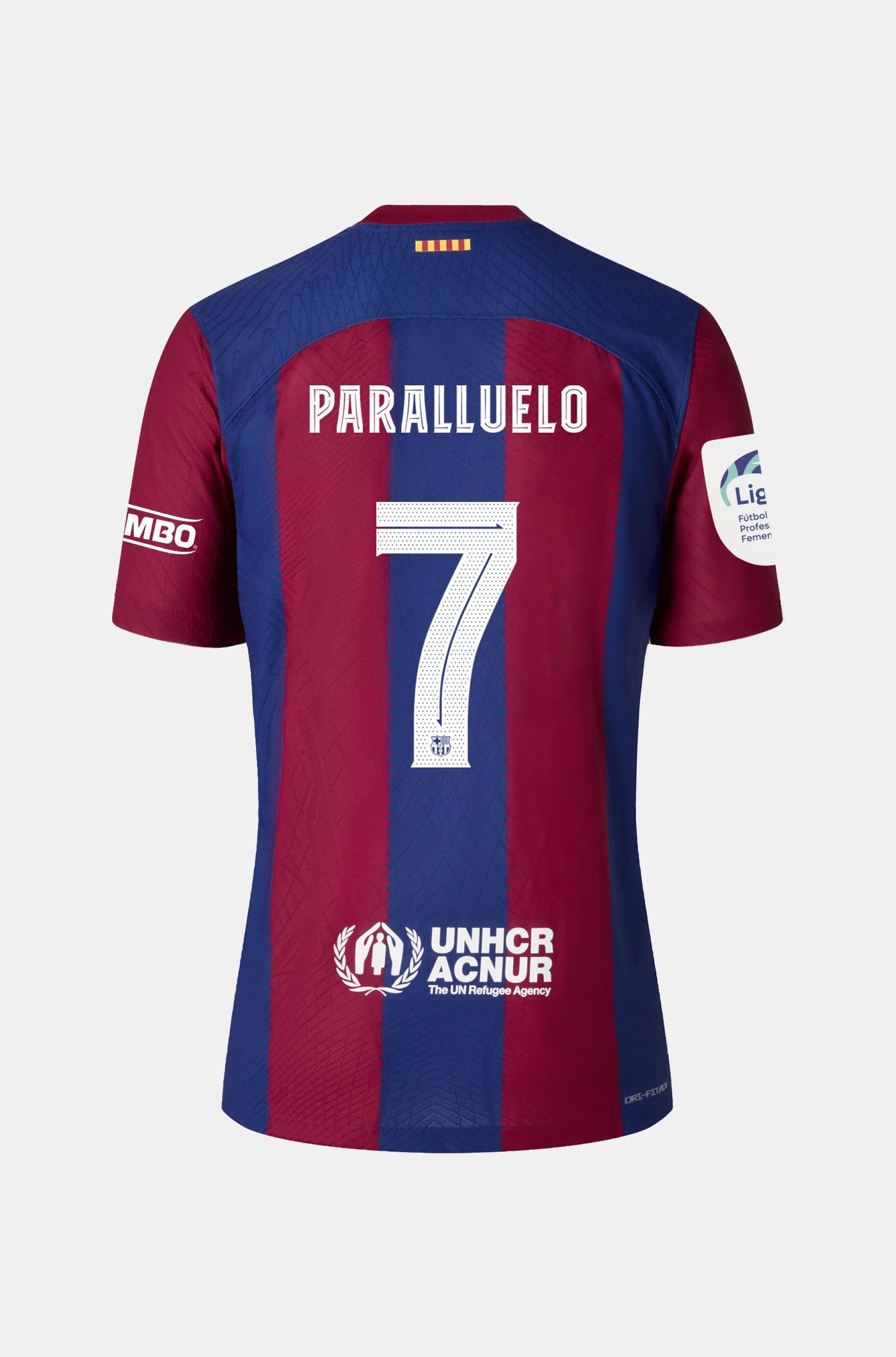 Liga F FC Barcelona home shirt 23/24 Player's Edition - PARALLUELO