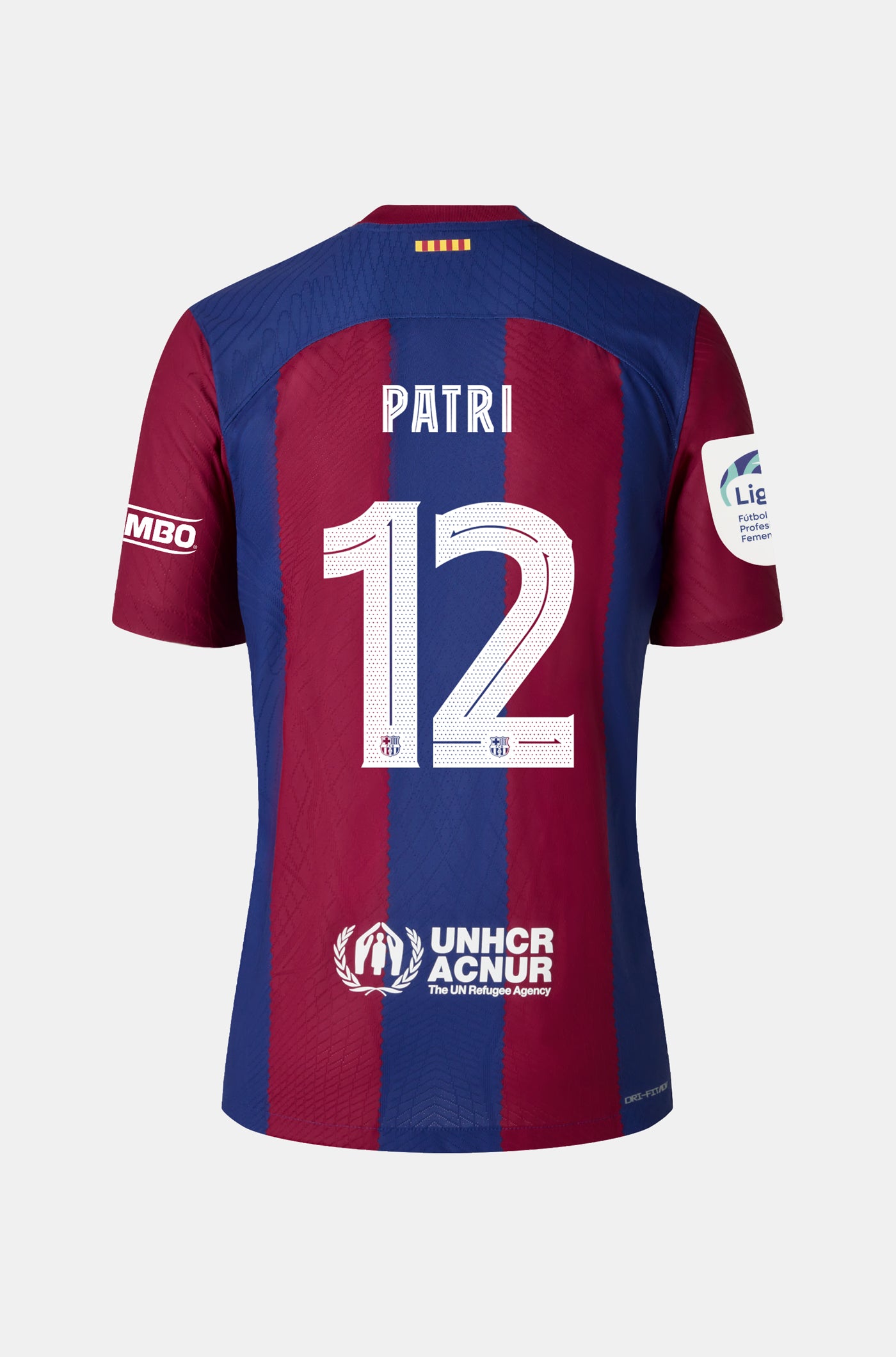 Liga F FC Barcelona home shirt 23/24 - Junior - PATRI