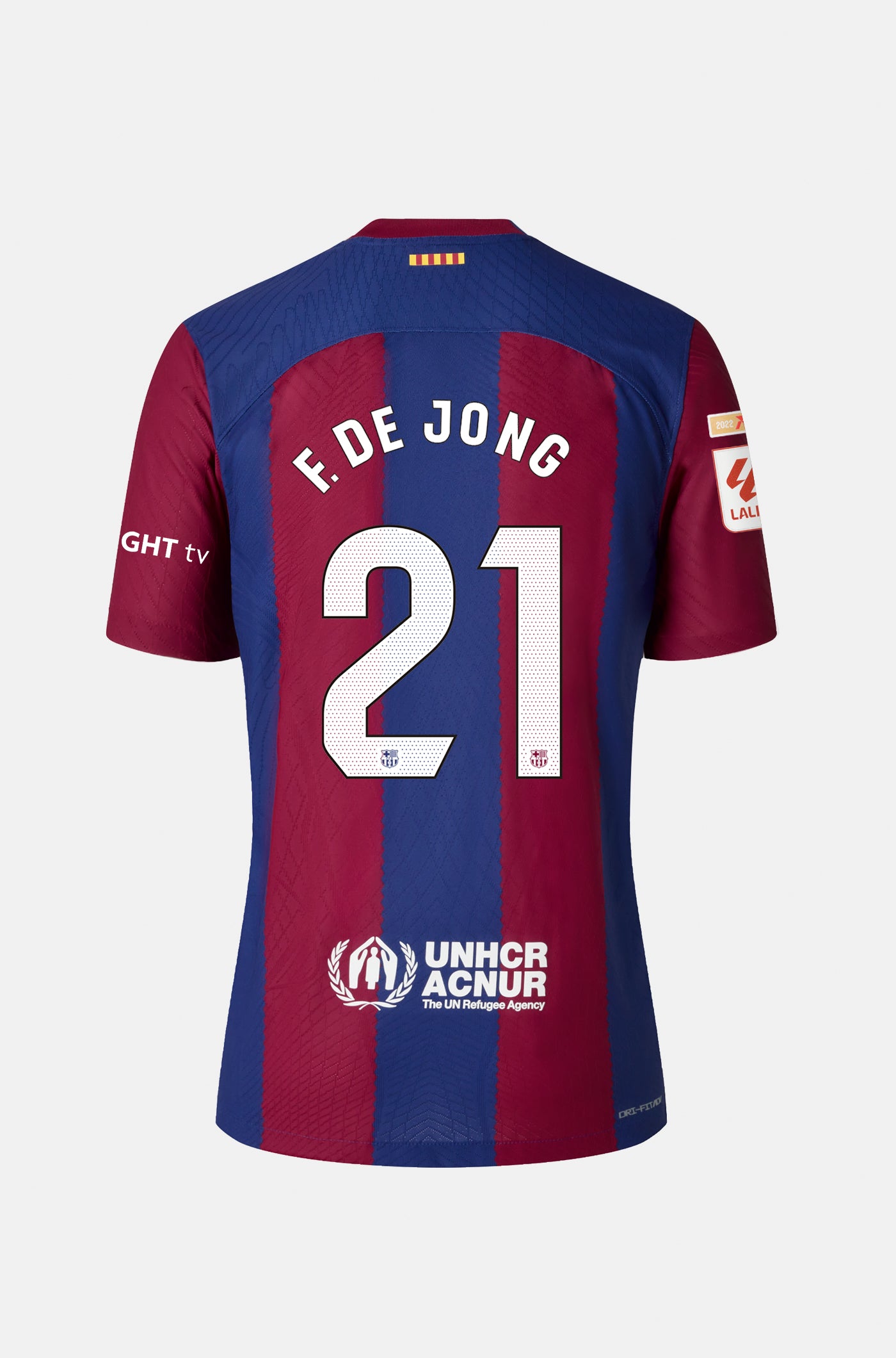 Limited Edition Karol G FC Barcelona men's home shirt 23/24 Player's Edition - F. DE JONG