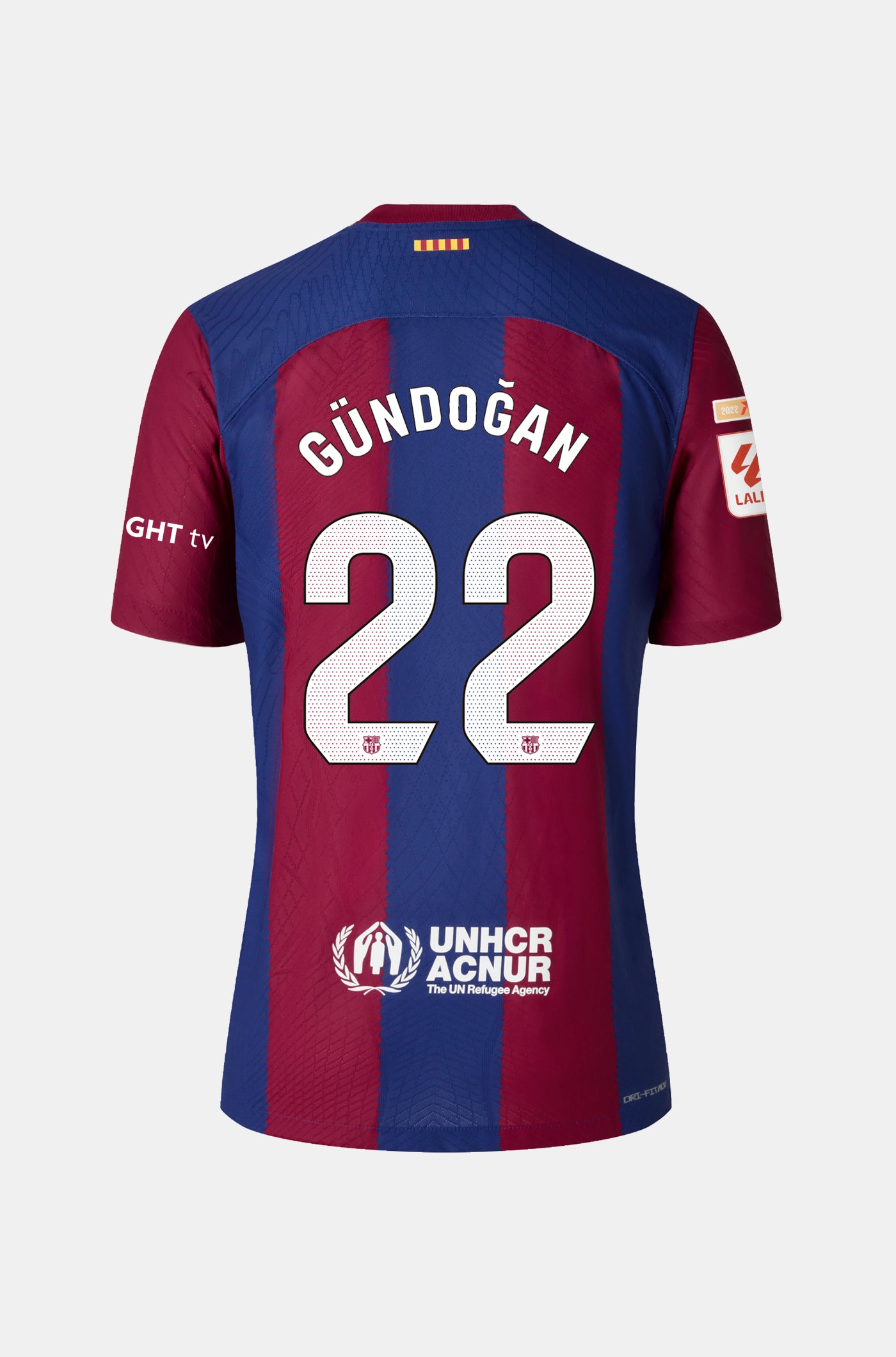 LFP FC Barcelona home shirt 23/24 Player's Edition - GÜNDO?AN