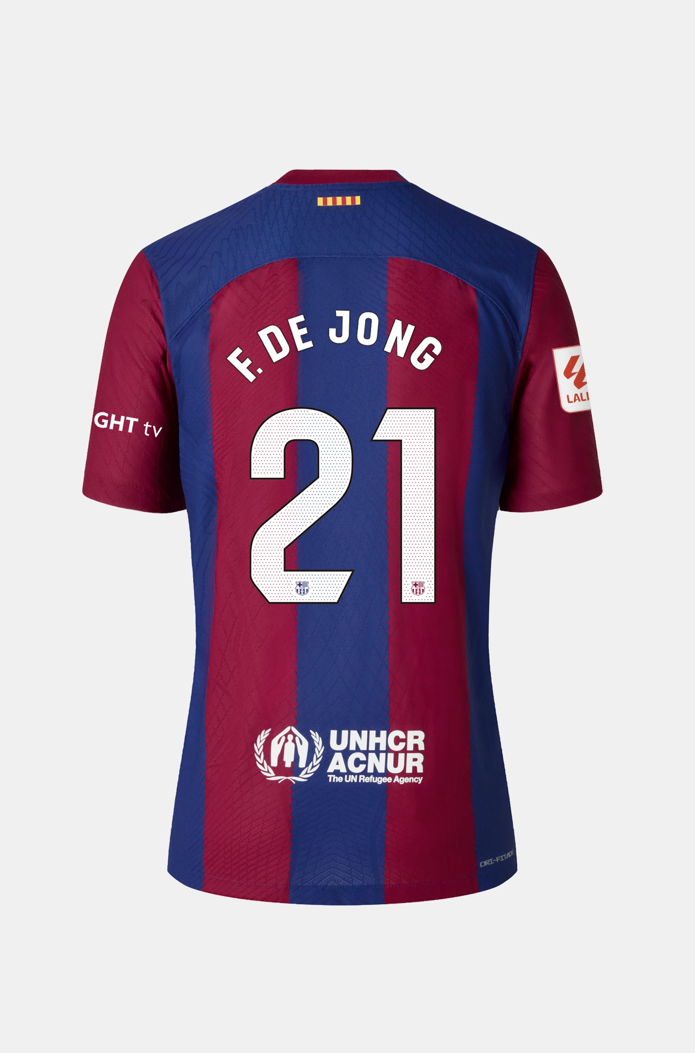 LFP  Samarreta primer equipament FC Barcelona 23/24 - Dona  - F. DE JONG