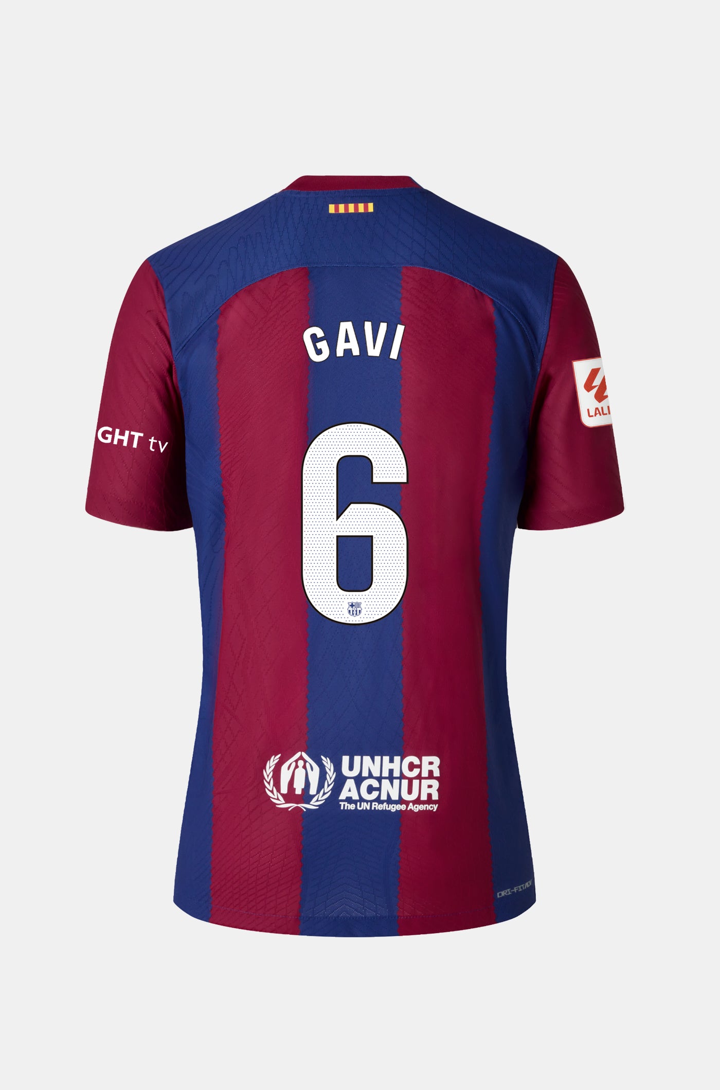 LFP FC Barcelona home shirt 23/24 - Long-sleeve - GAVI