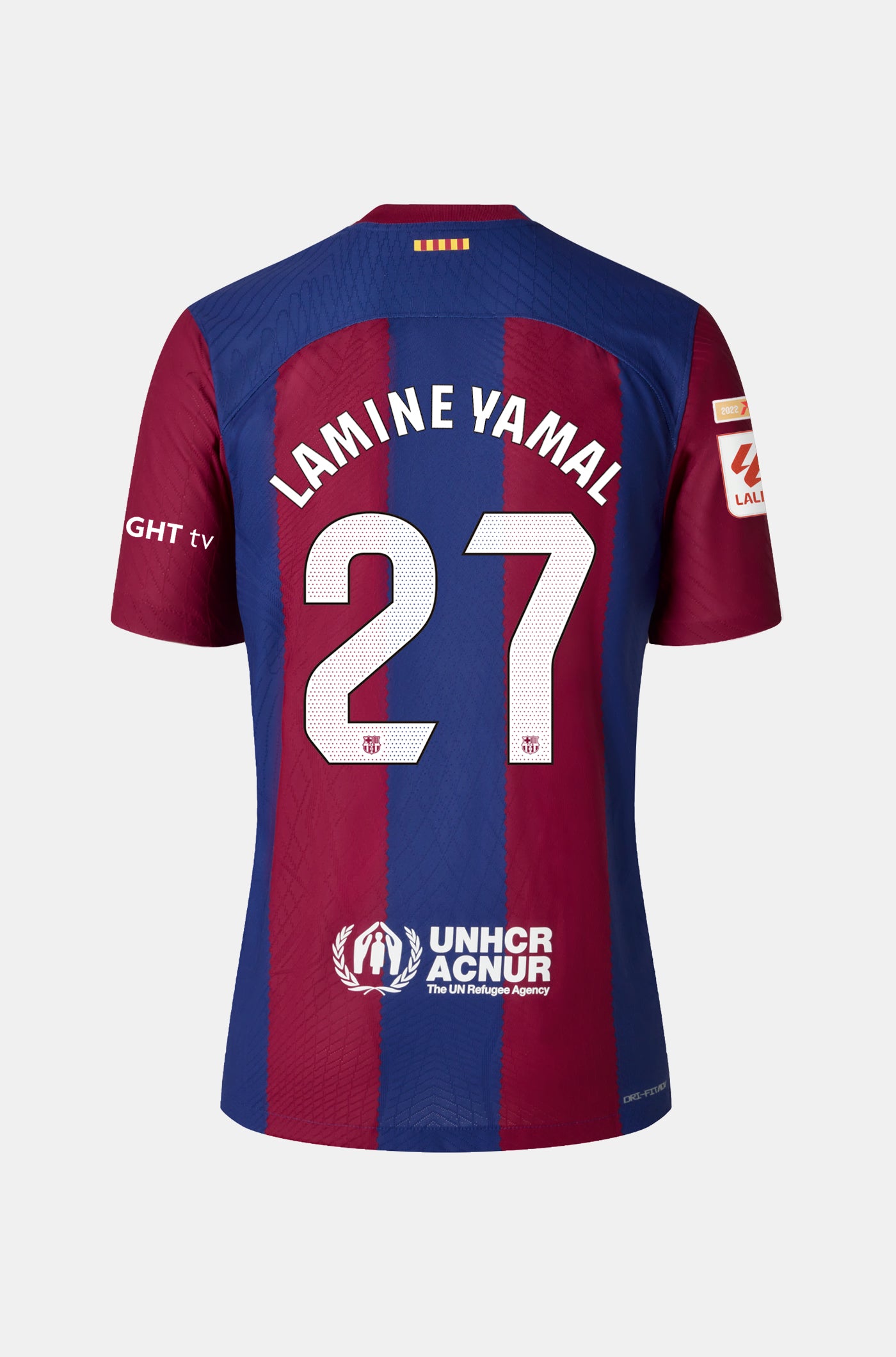 LFP FC Barcelona home shirt 23/24 Player's Edition - LAMINE YAMAL