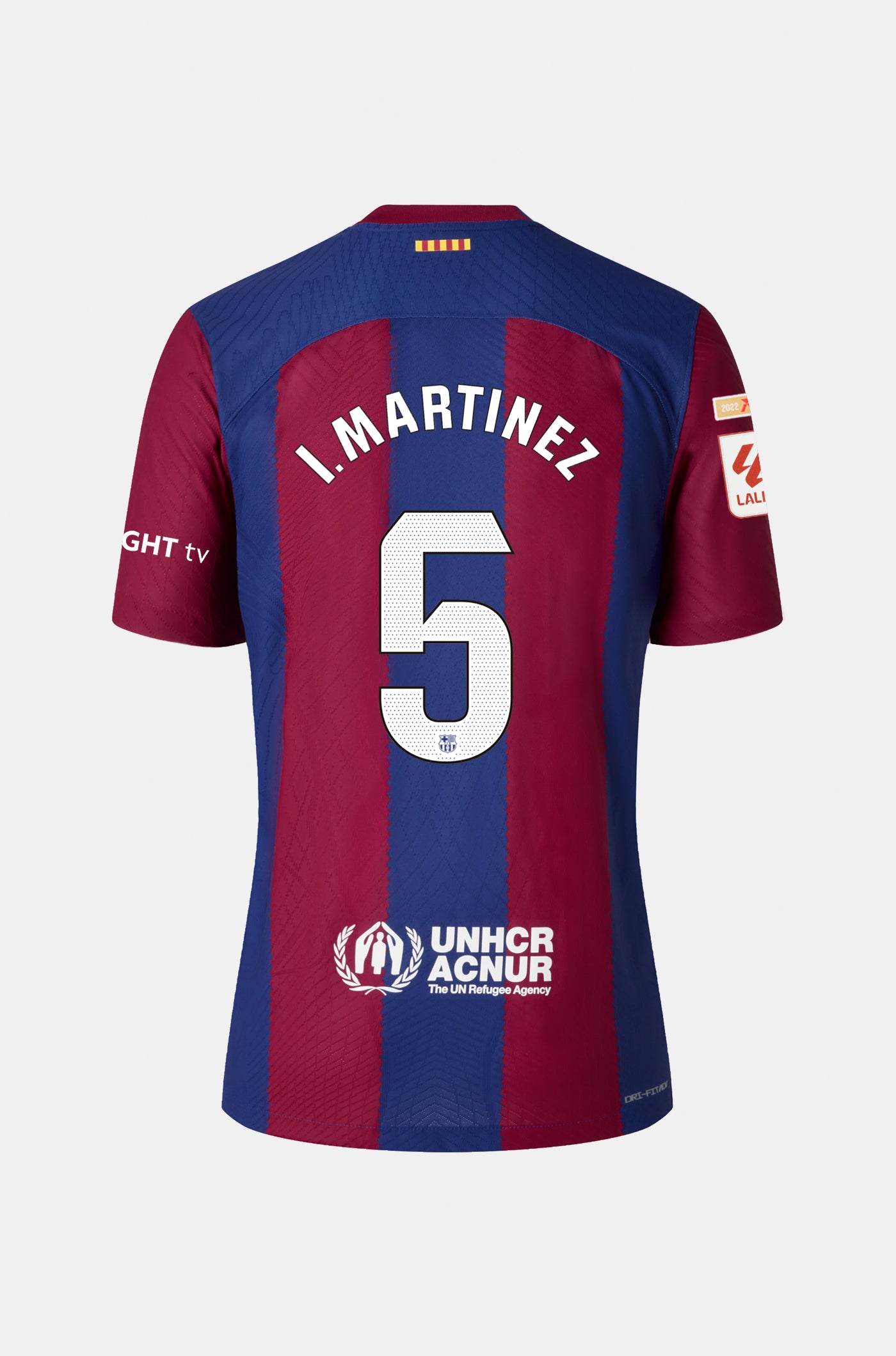 Limited Edition Karol G FC Barcelona men's home shirt 23/24 Player's Edition - I. MARTÍNEZ