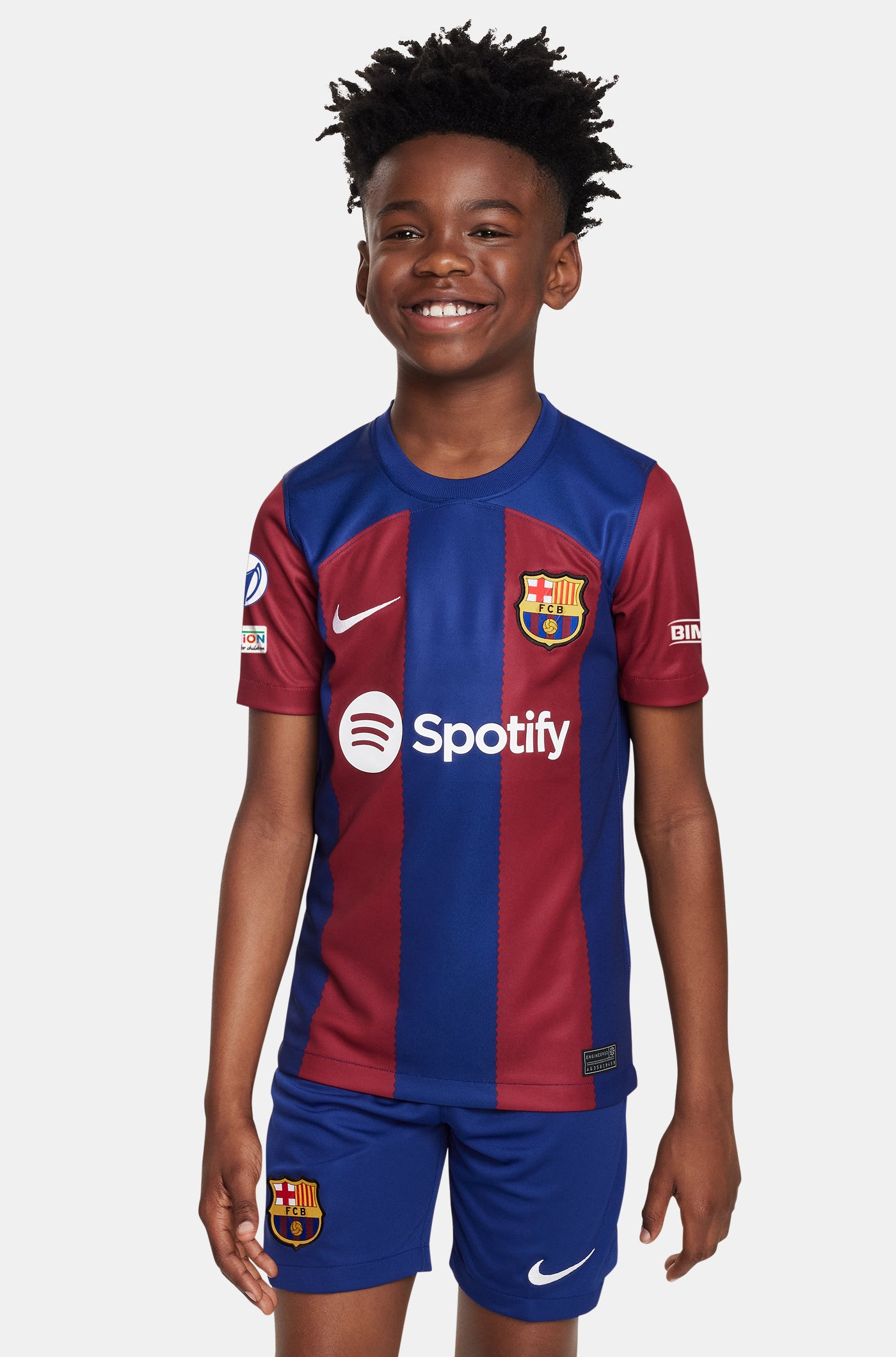 UWCL FC Barcelona home shirt 23/24 - Junior - PARALLUELO