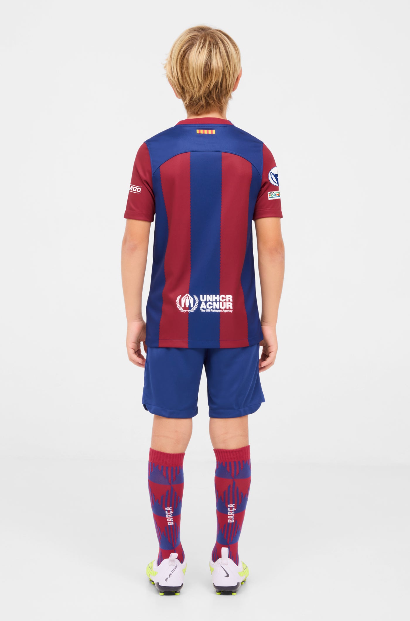 UWCL Camiseta primera equipación FC Barcelona 23/24 - Junior 